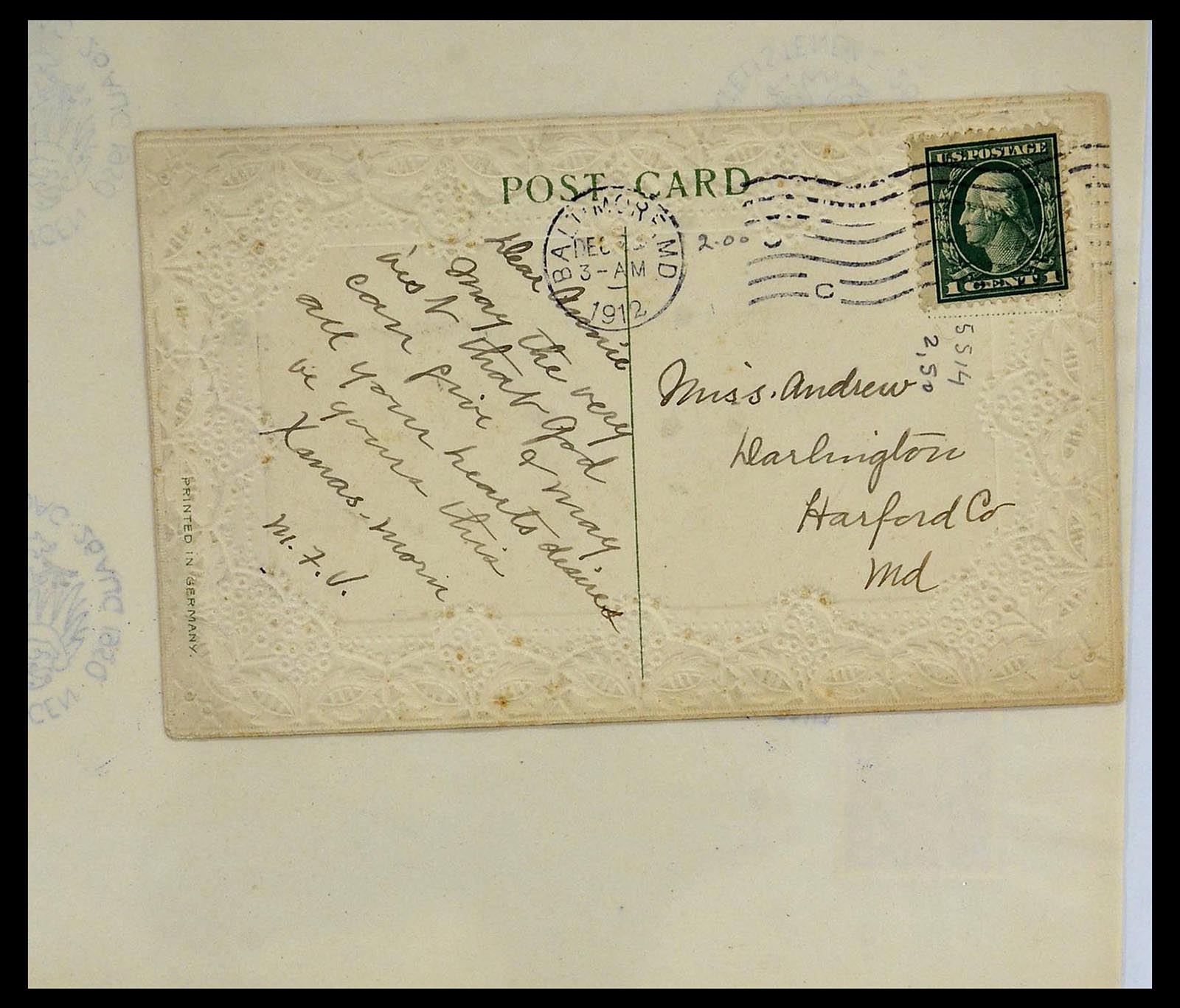34479 008 - Postzegelverzameling 34479 Wereld brieven.