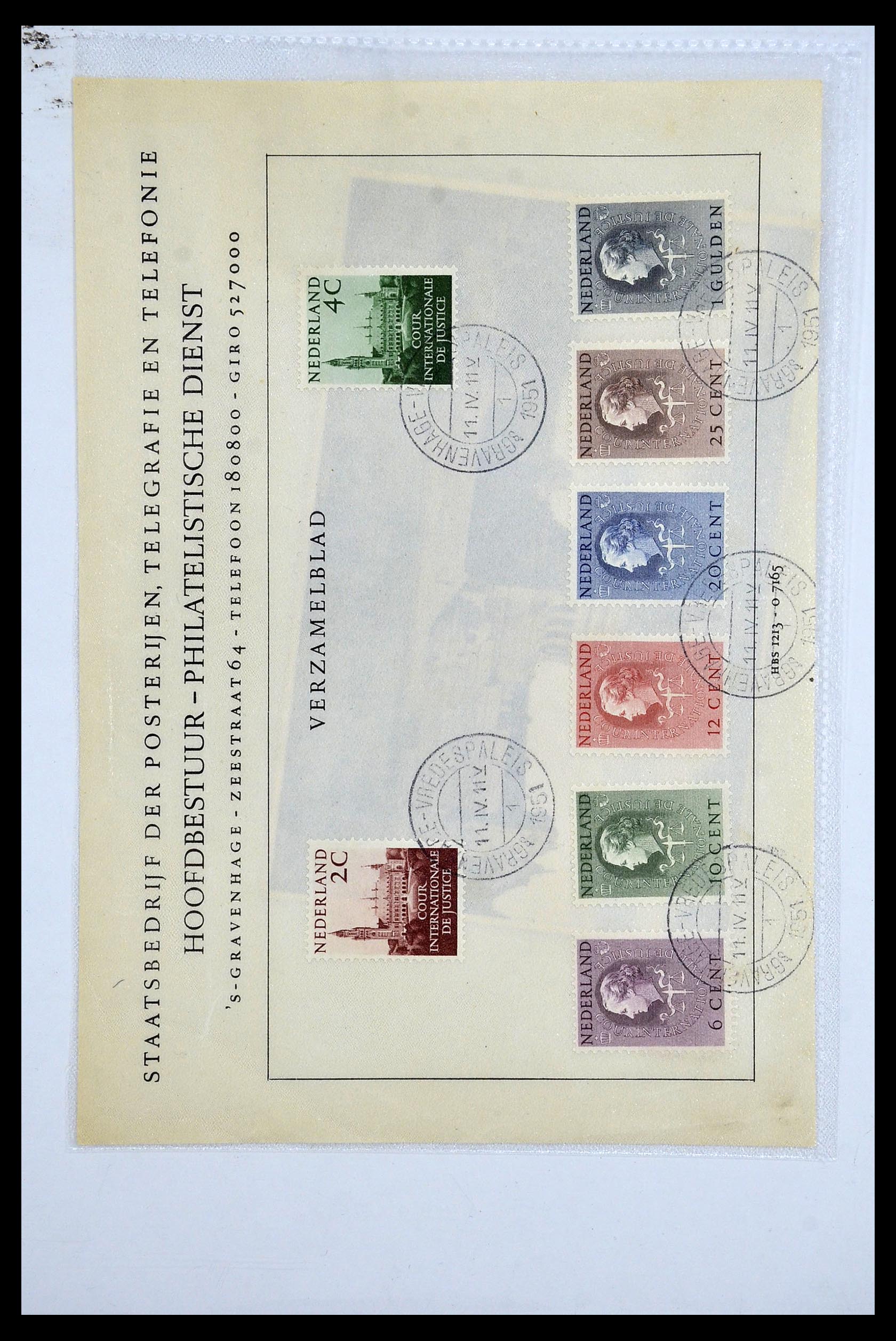 34479 009 - Postzegelverzameling 34479 Wereld brieven.