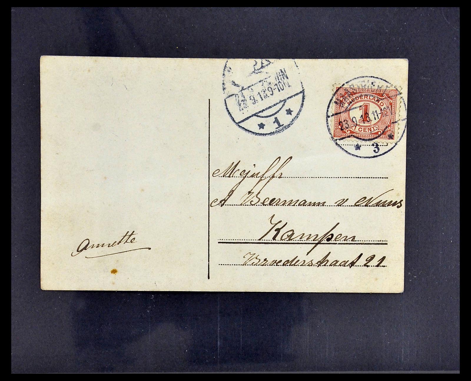 34479 012 - Postzegelverzameling 34479 Wereld brieven.