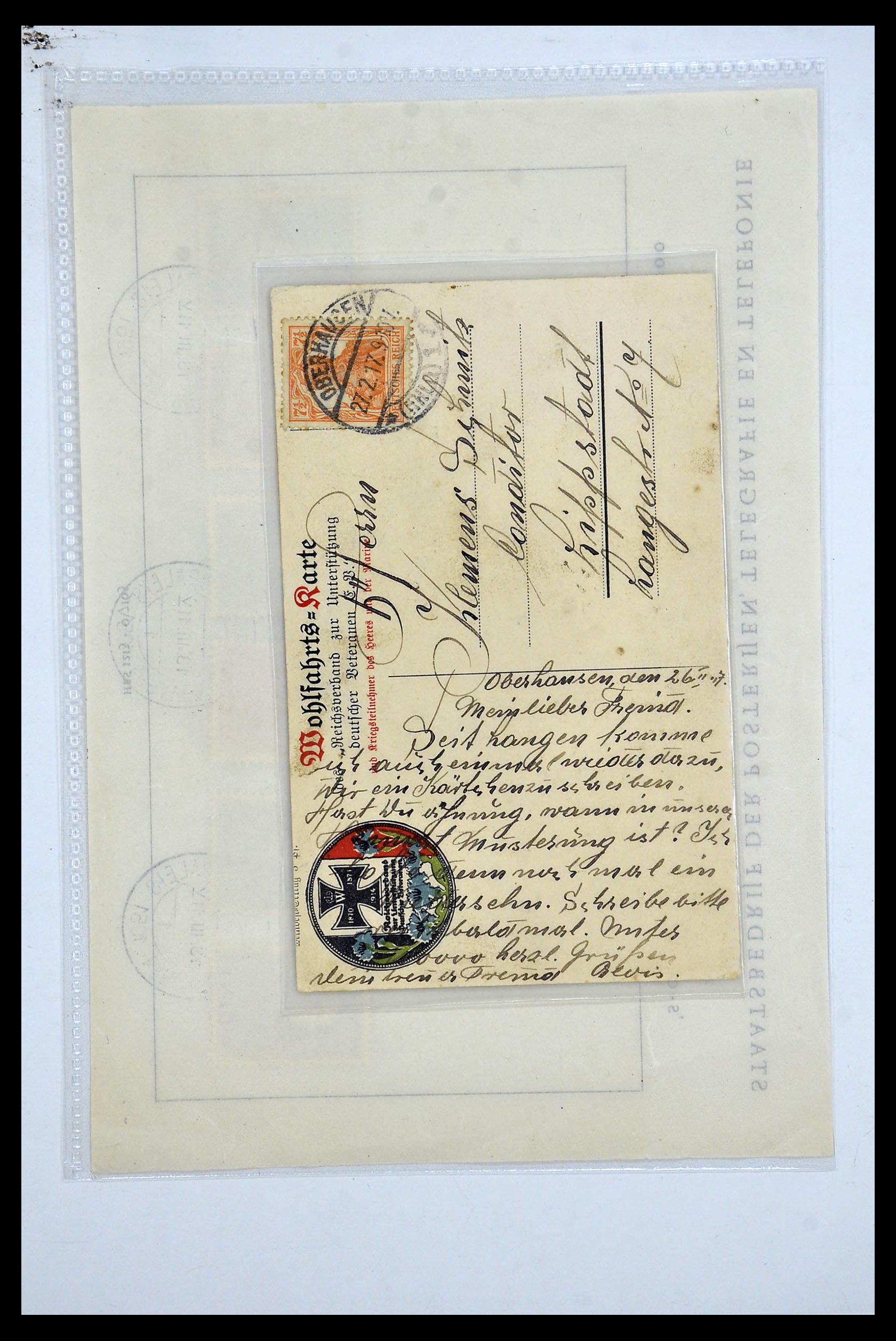 34479 016 - Postzegelverzameling 34479 Wereld brieven.