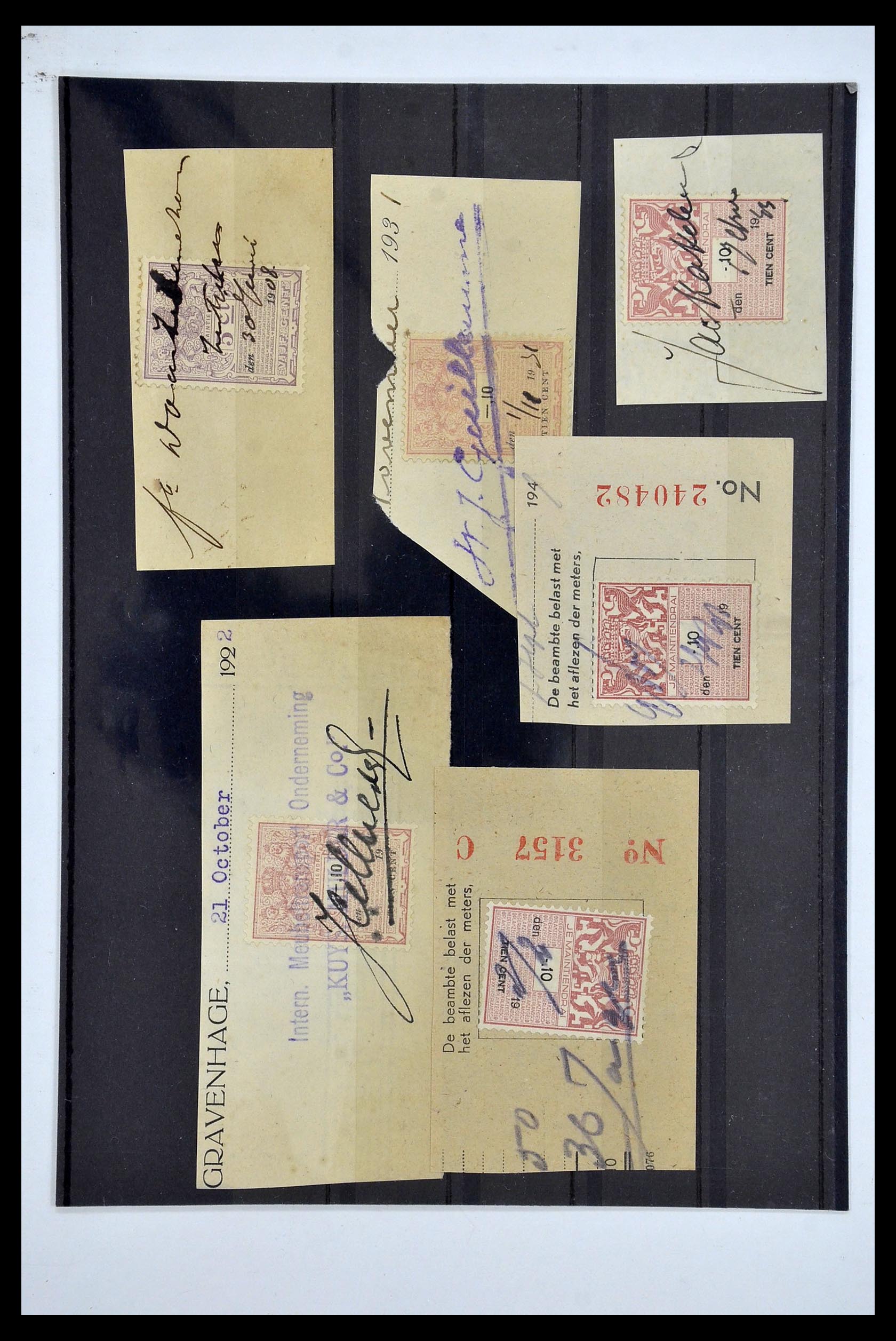 34479 028 - Postzegelverzameling 34479 Wereld brieven.