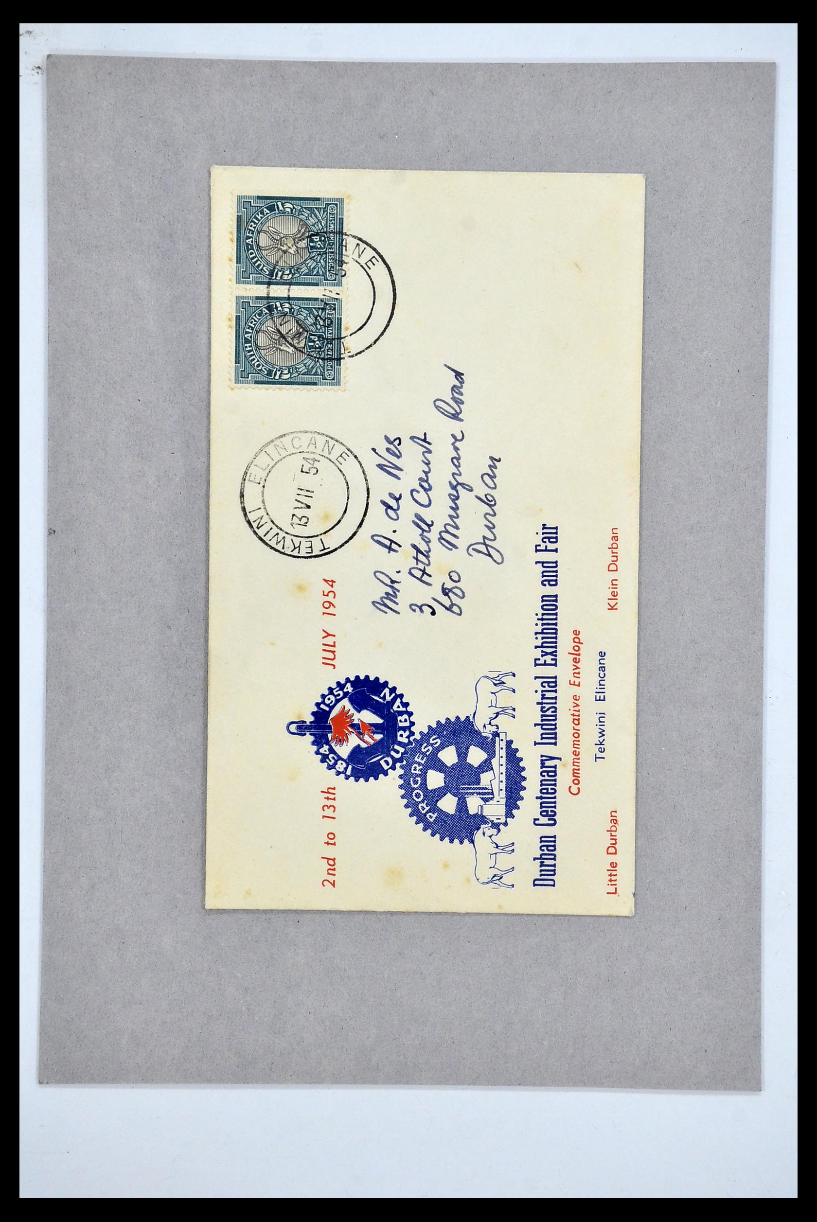 34479 029 - Postzegelverzameling 34479 Wereld brieven.