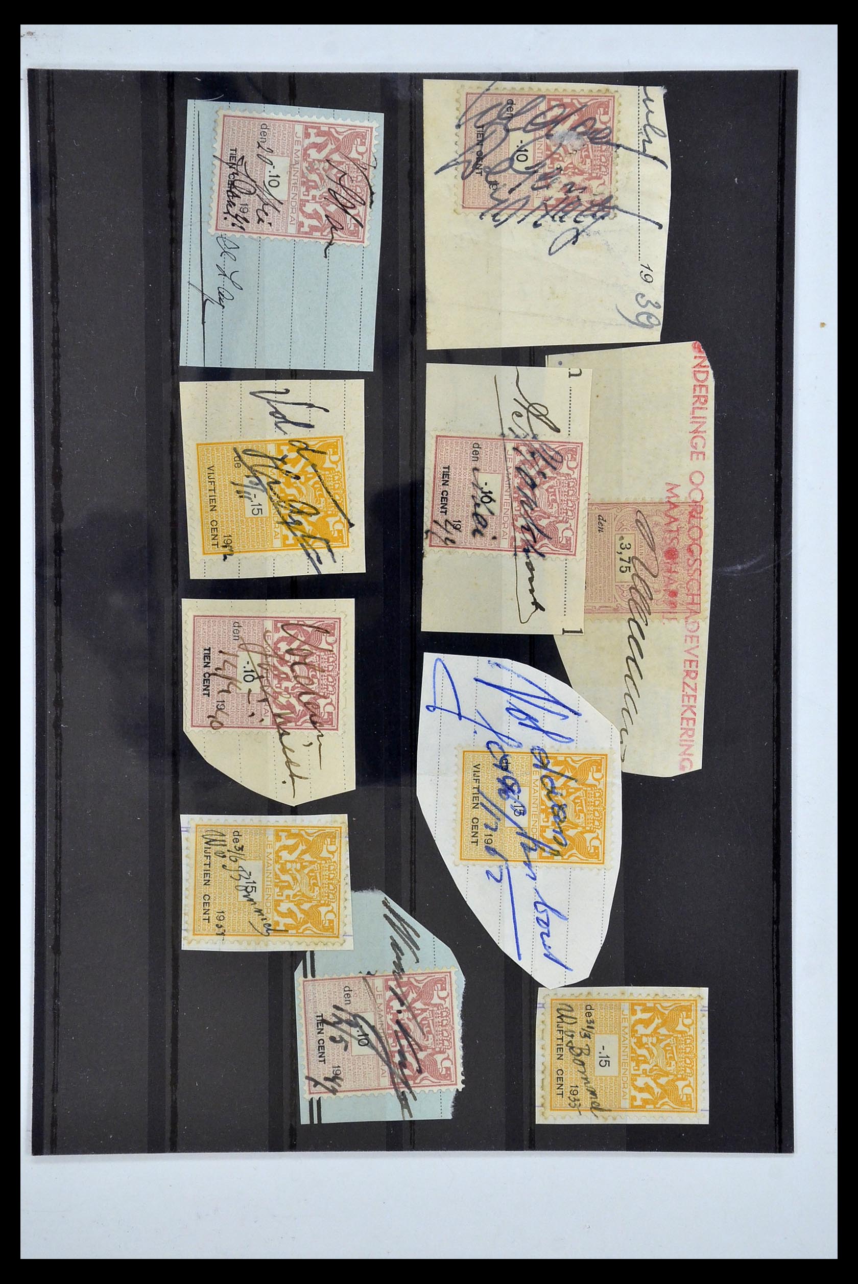 34479 030 - Postzegelverzameling 34479 Wereld brieven.
