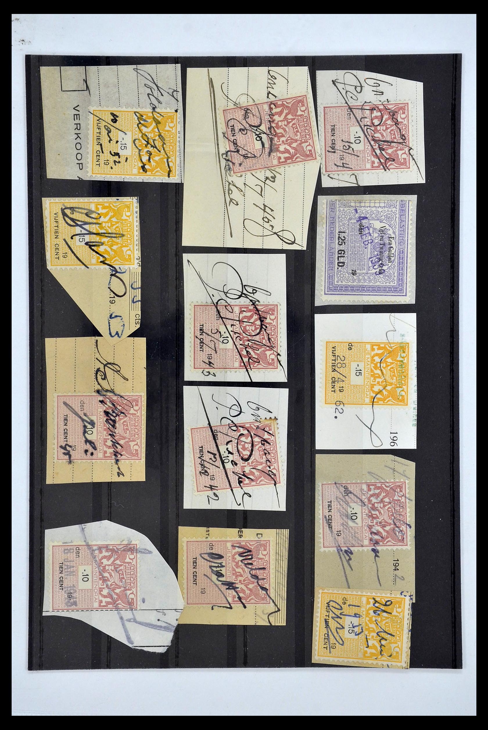 34479 032 - Postzegelverzameling 34479 Wereld brieven.