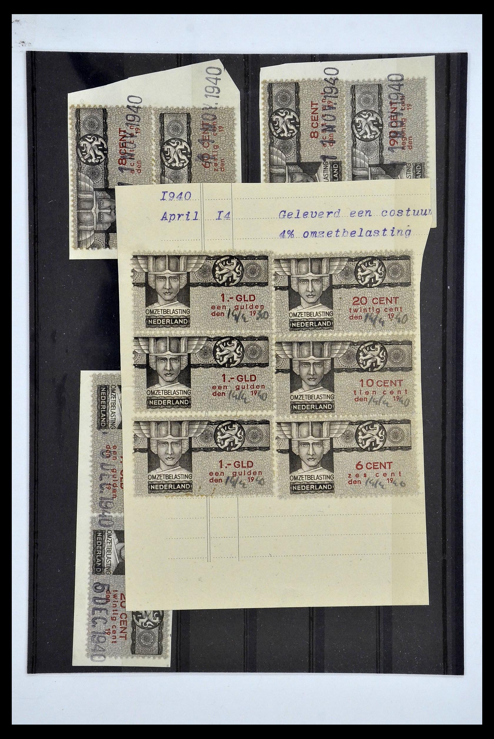 34479 036 - Postzegelverzameling 34479 Wereld brieven.