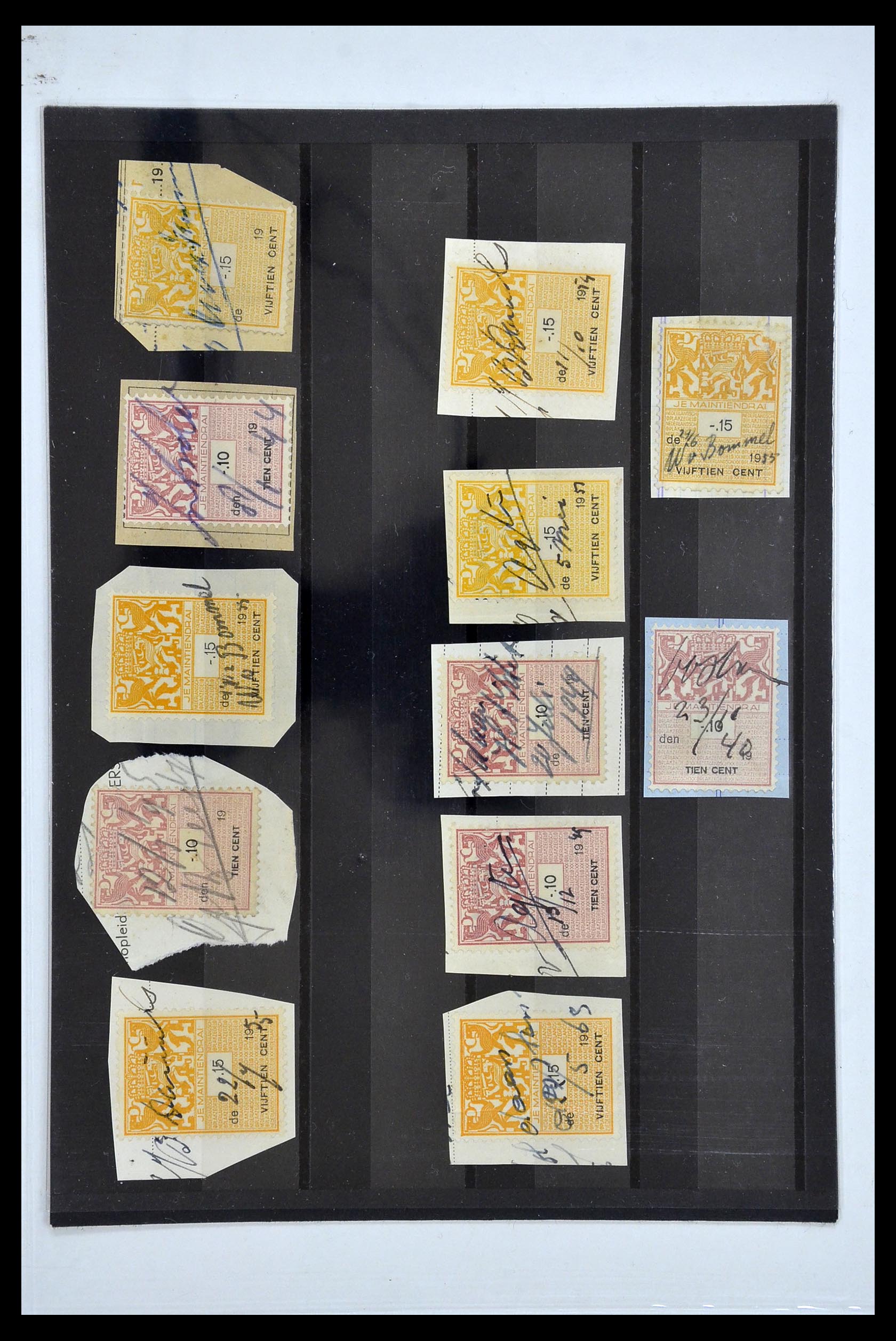 34479 038 - Postzegelverzameling 34479 Wereld brieven.