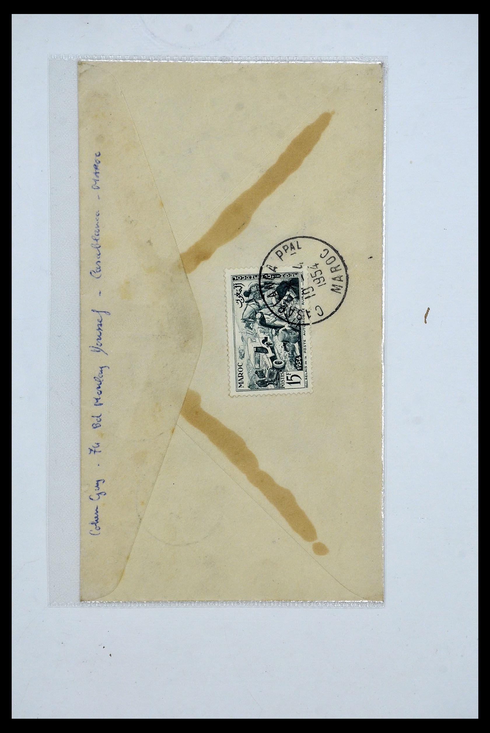 34479 042 - Postzegelverzameling 34479 Wereld brieven.
