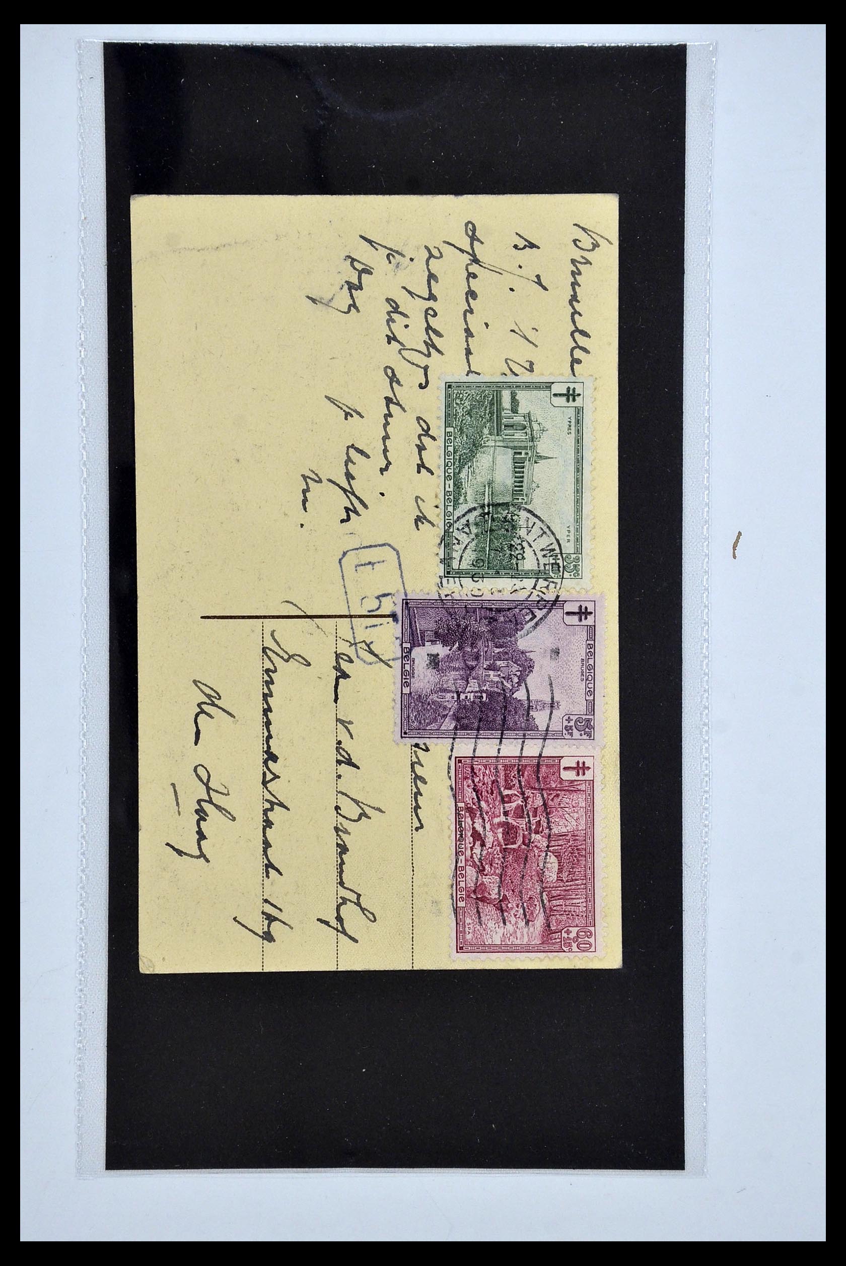 34479 043 - Postzegelverzameling 34479 Wereld brieven.