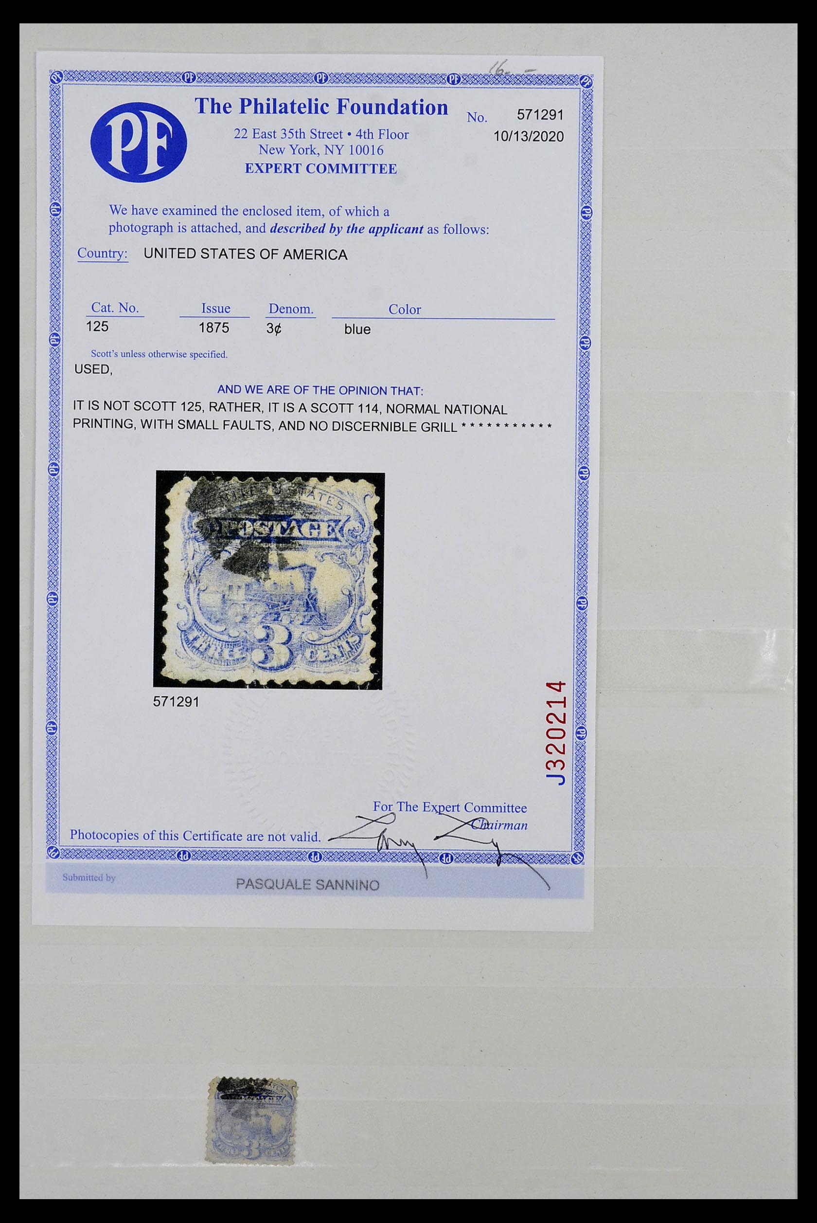 34480 008 - Postzegelverzameling 34480 USA 1851-1960.