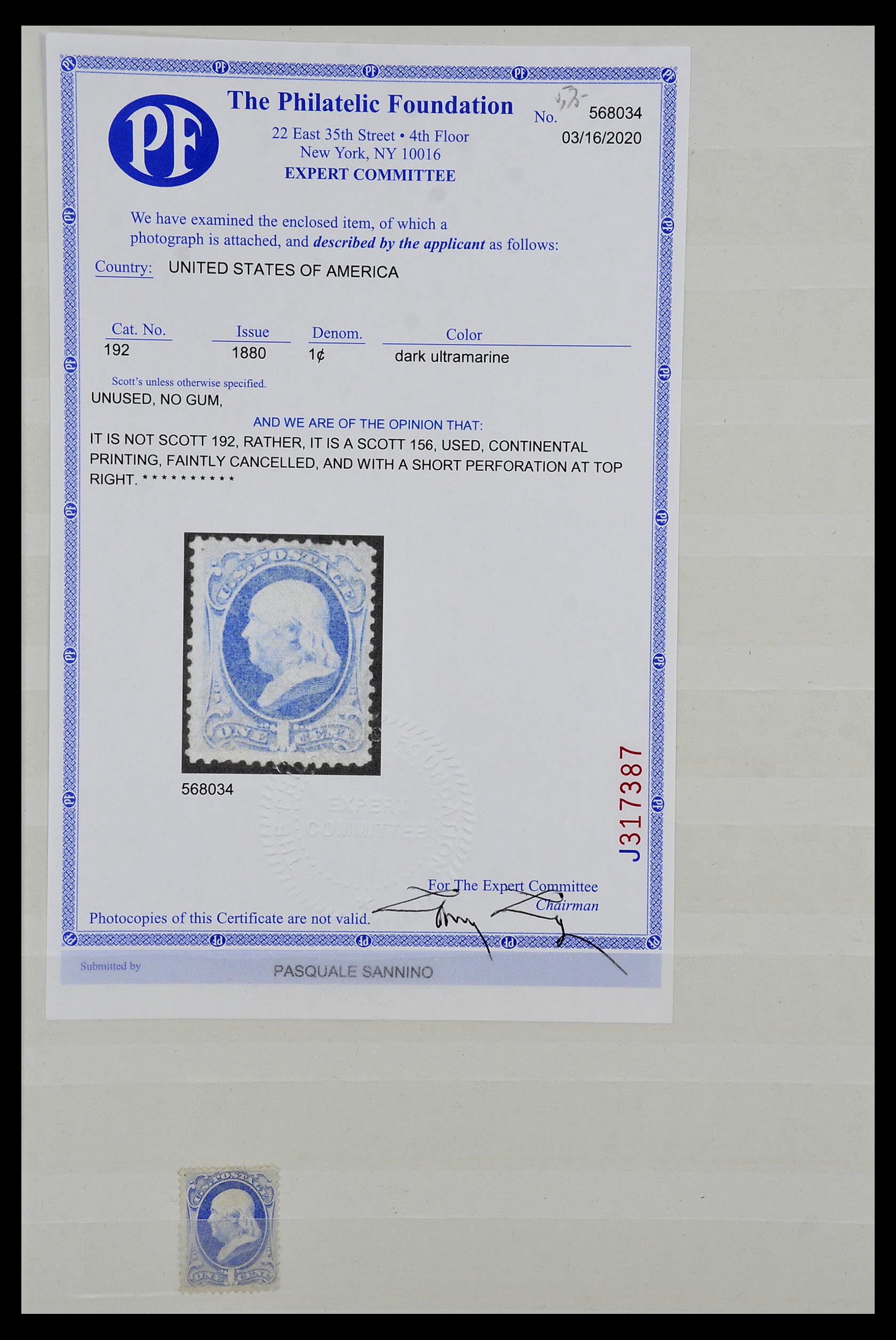 34480 011 - Postzegelverzameling 34480 USA 1851-1960.