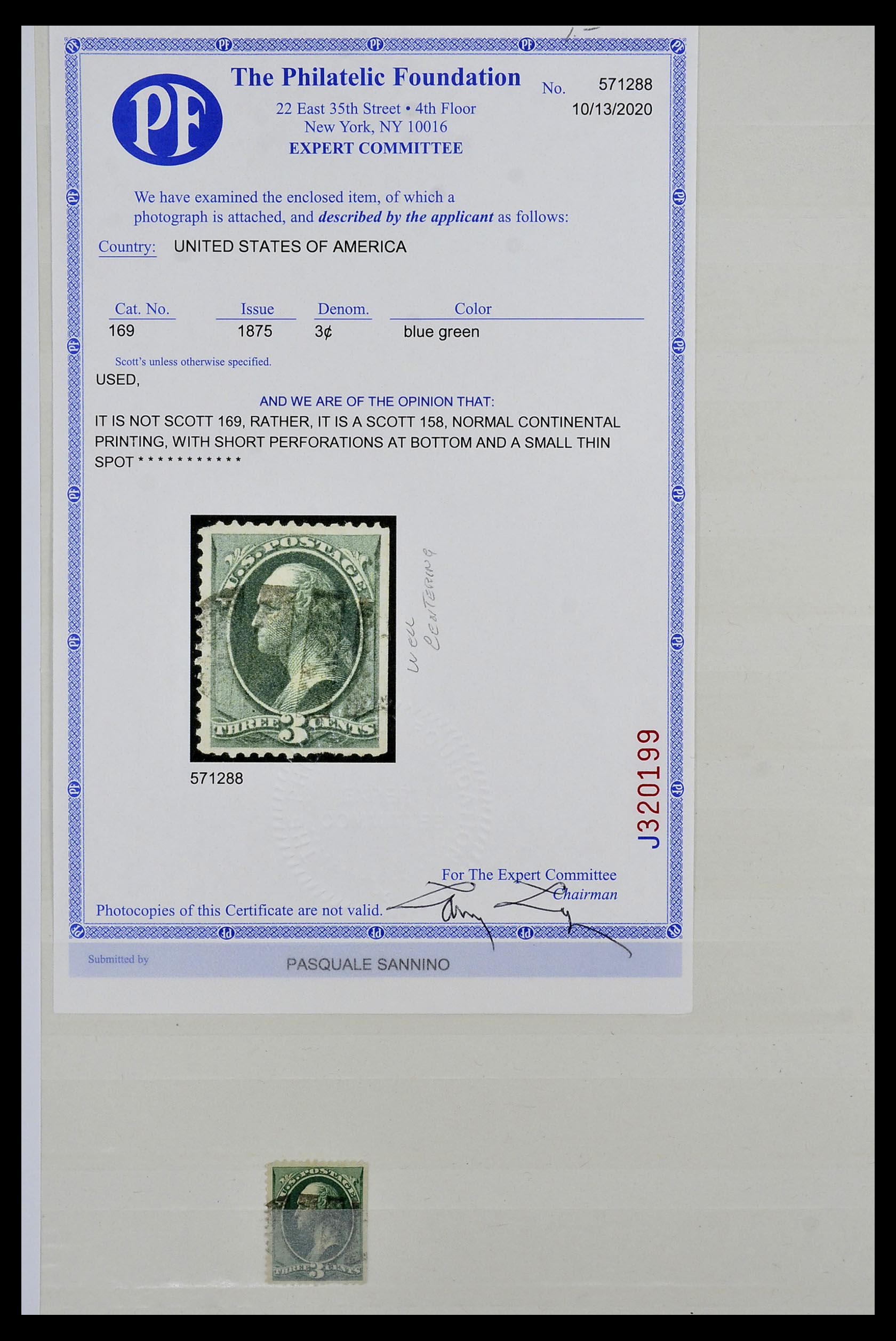 34480 012 - Postzegelverzameling 34480 USA 1851-1960.