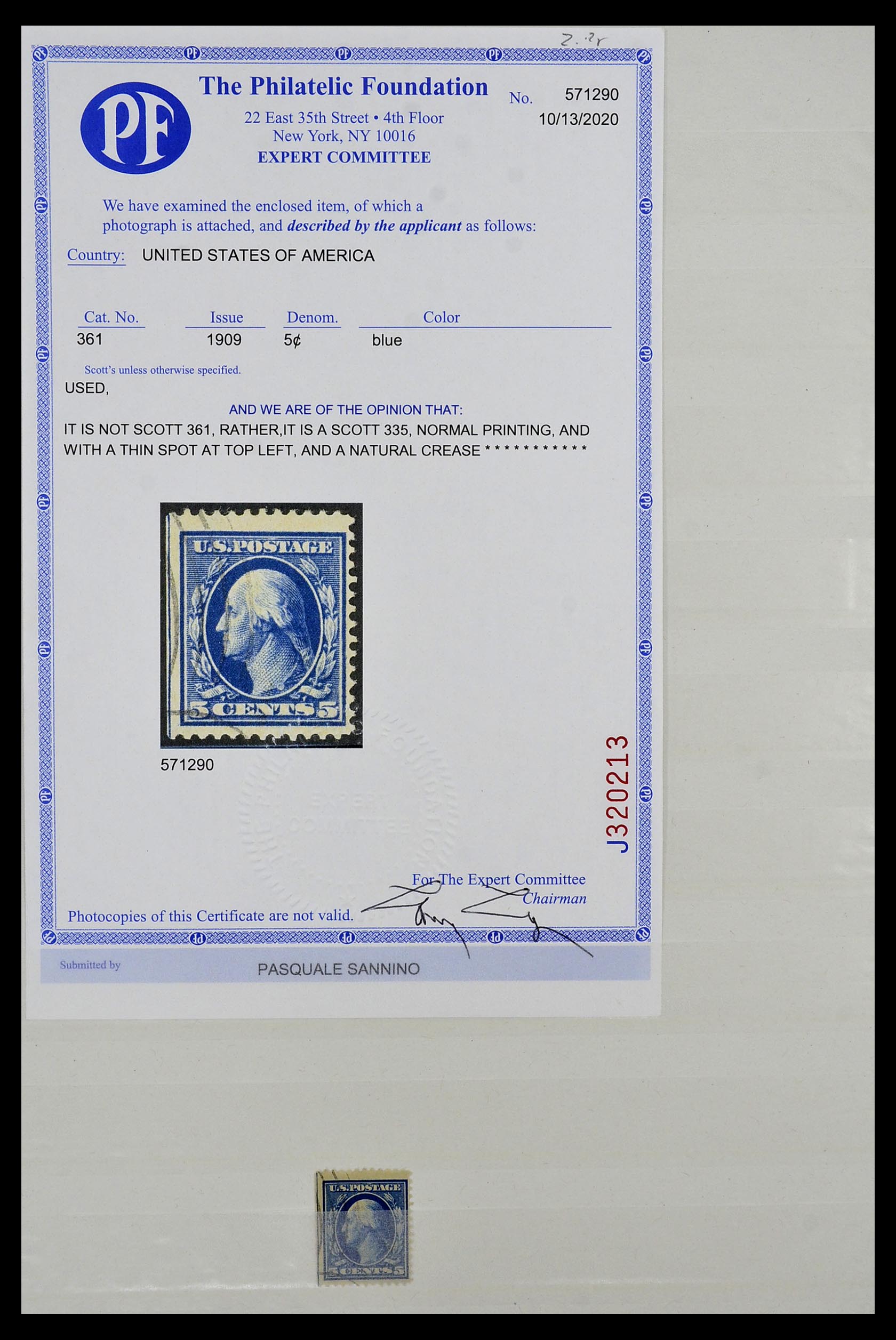 34480 016 - Postzegelverzameling 34480 USA 1851-1960.