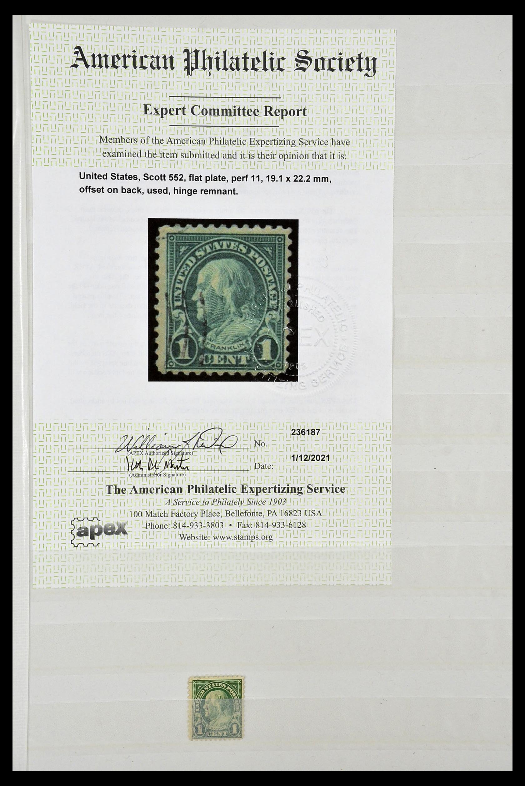 34480 021 - Postzegelverzameling 34480 USA 1851-1960.
