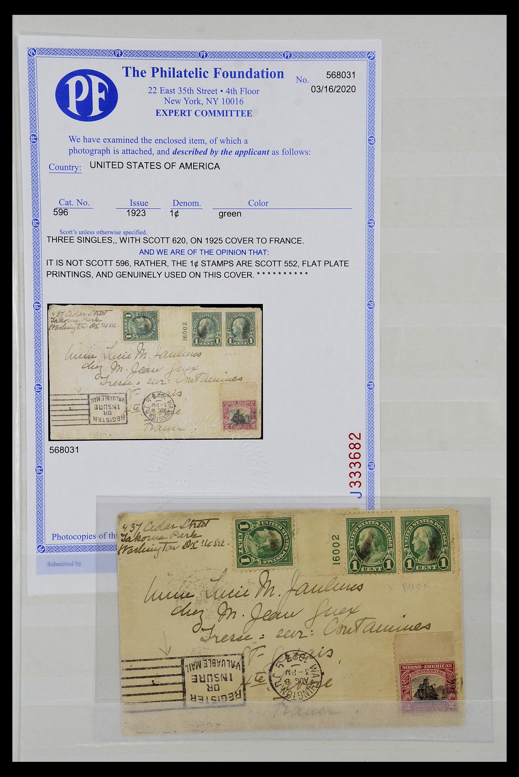 34480 023 - Postzegelverzameling 34480 USA 1851-1960.