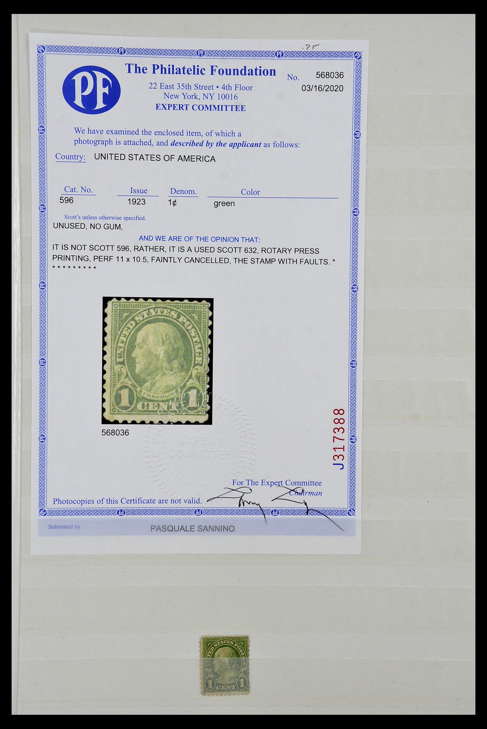 34480 025 - Postzegelverzameling 34480 USA 1851-1960.