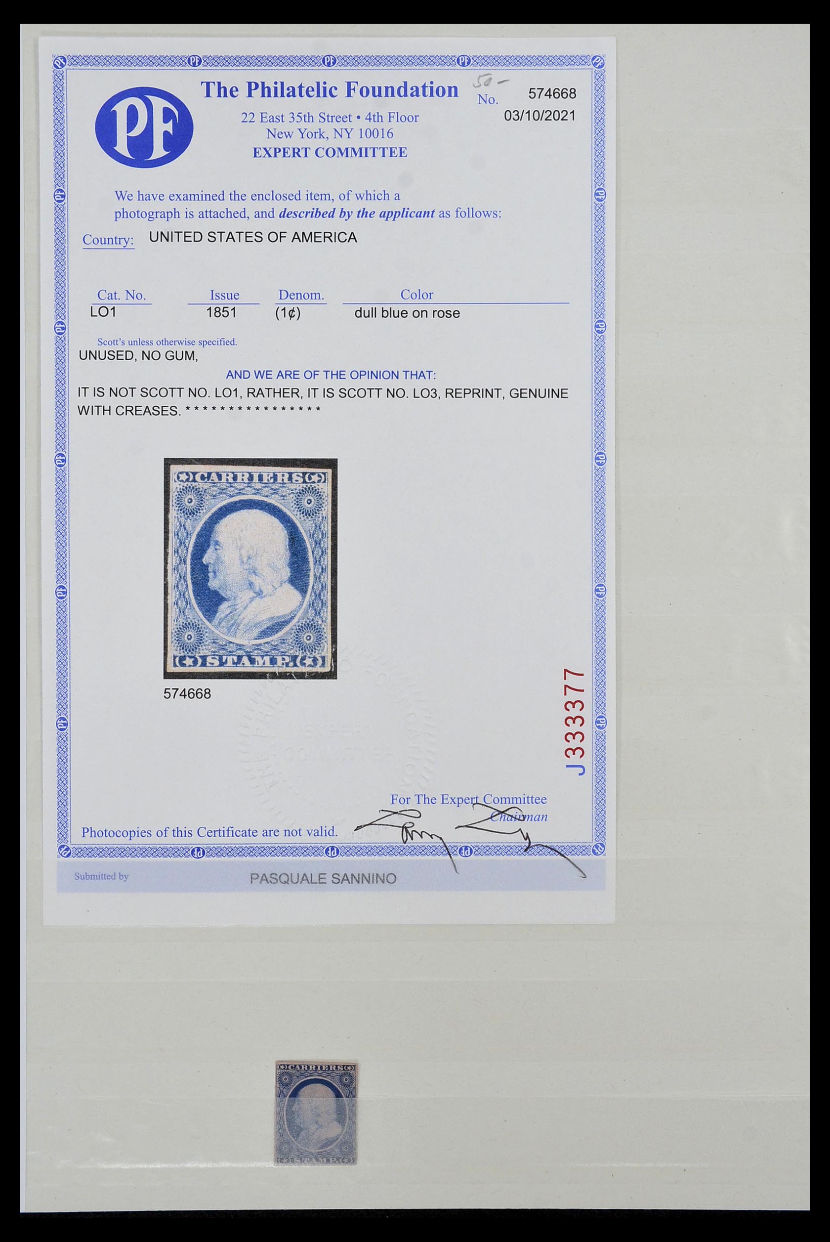 34480 028 - Stamp Collection 34480 USA 1851-1960.