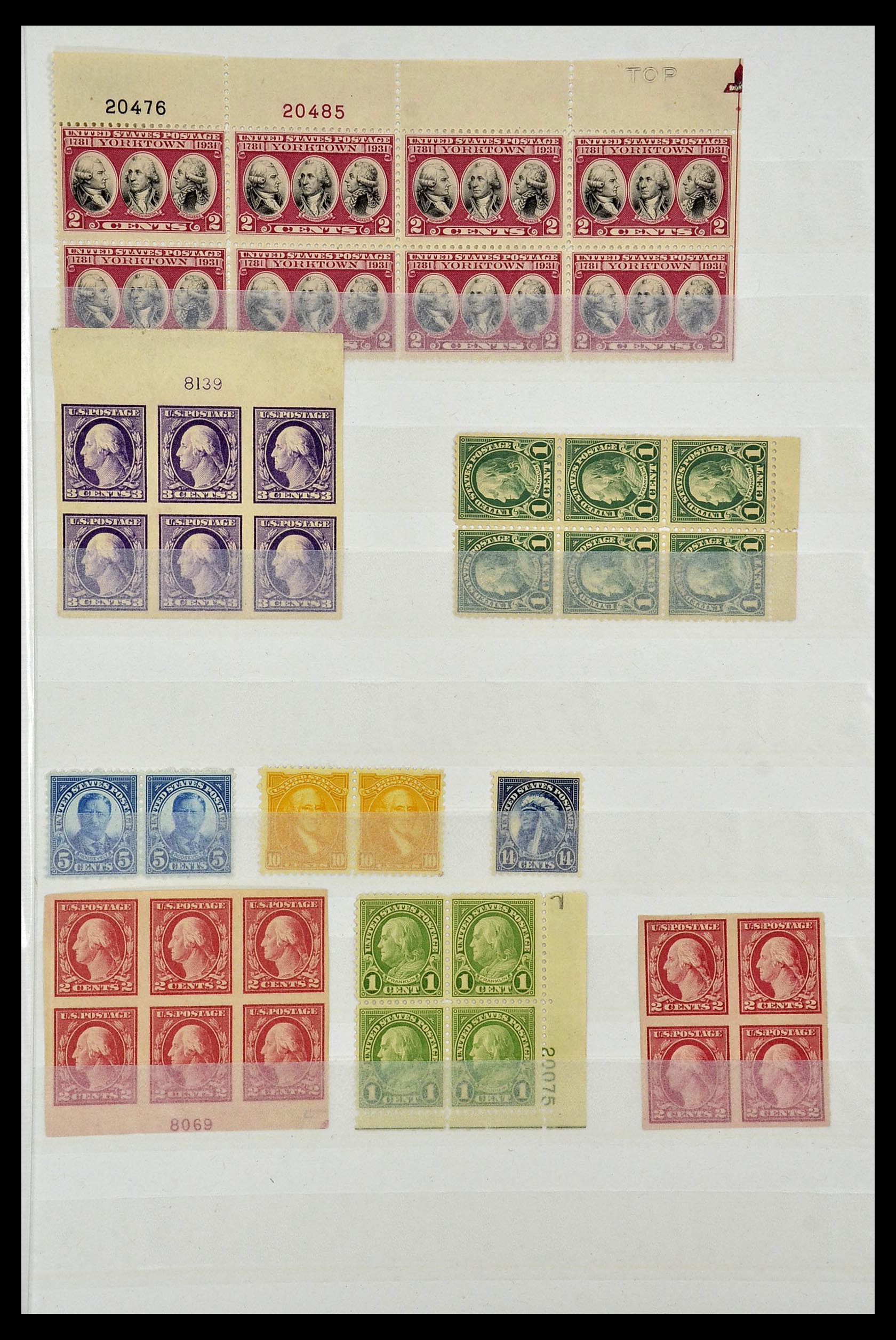 34480 029 - Postzegelverzameling 34480 USA 1851-1960.