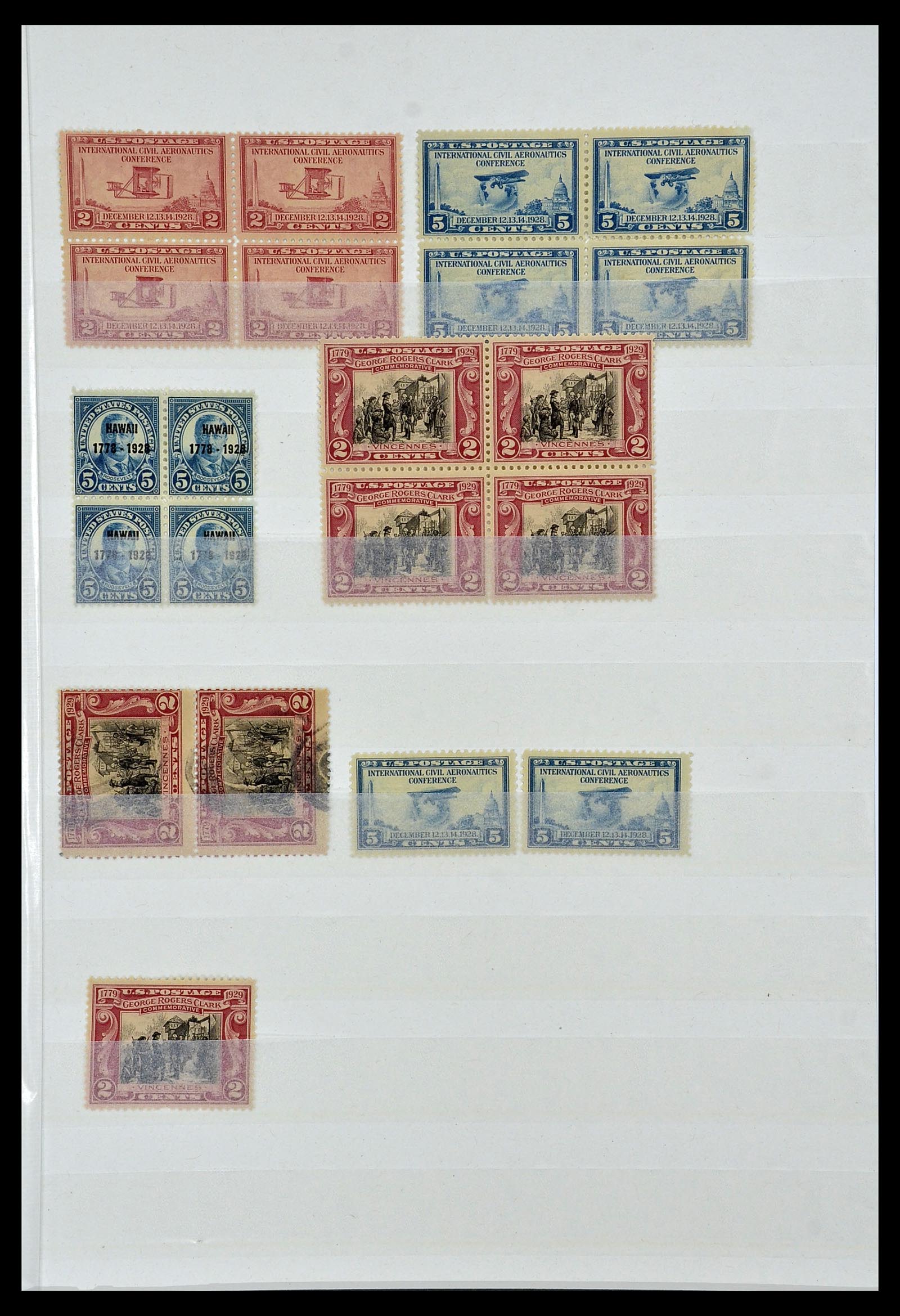 34480 035 - Postzegelverzameling 34480 USA 1851-1960.
