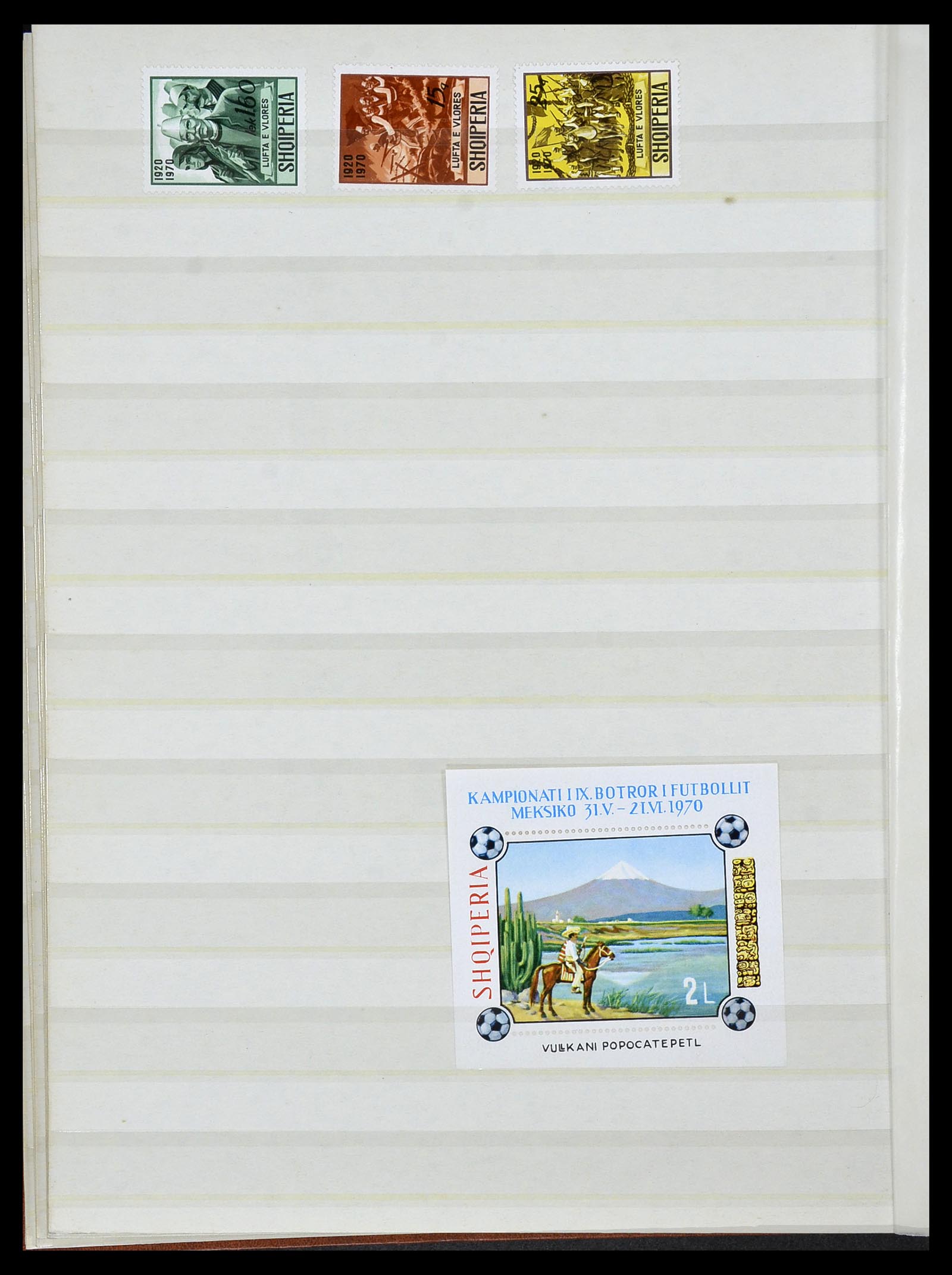 34483 018 - Postzegelverzameling 34483 Albanië 1913-1980.