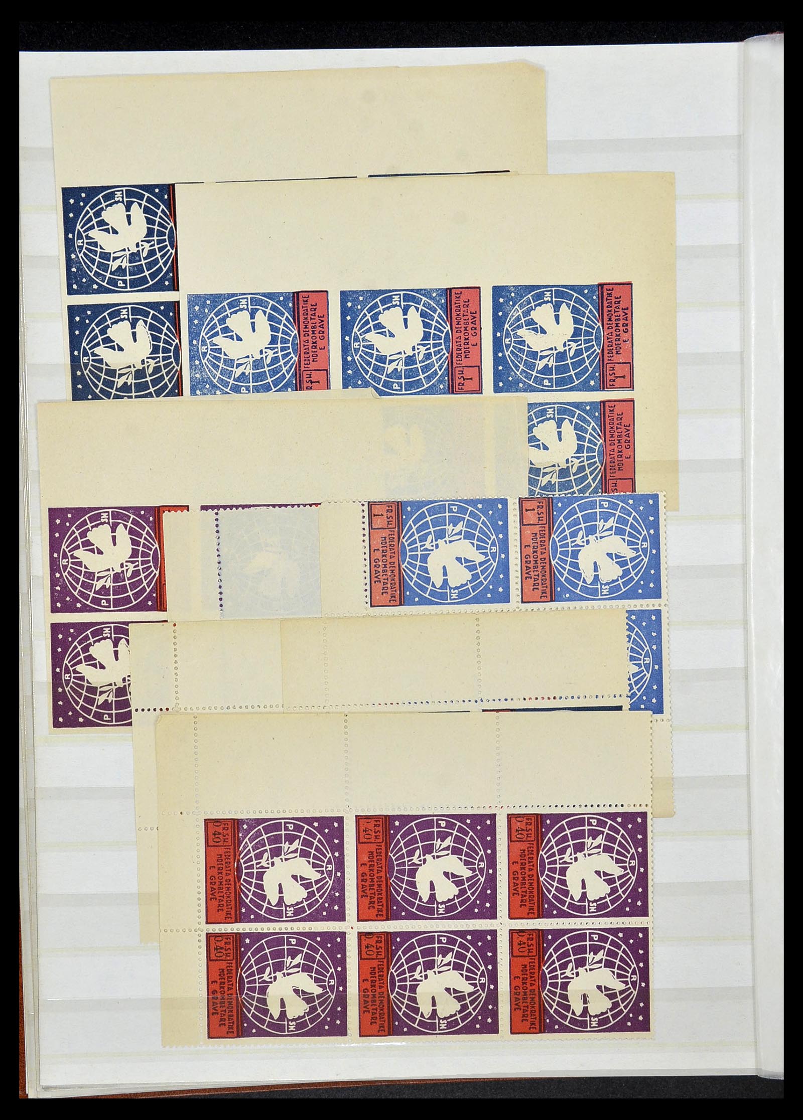 34483 021 - Postzegelverzameling 34483 Albanië 1913-1980.