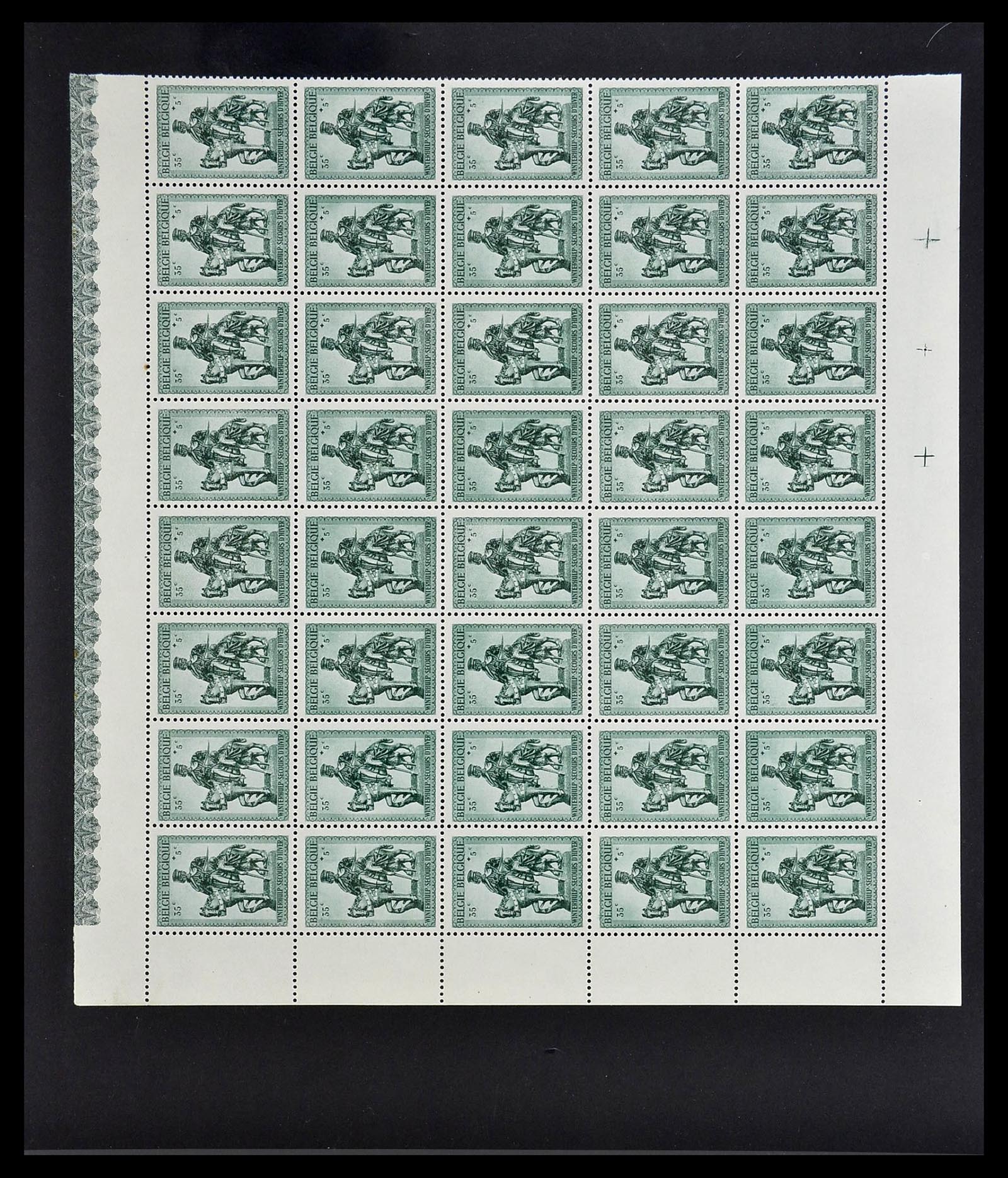 34487 009 - Stamp Collection 34487 Belgium MNH 1914-1951.