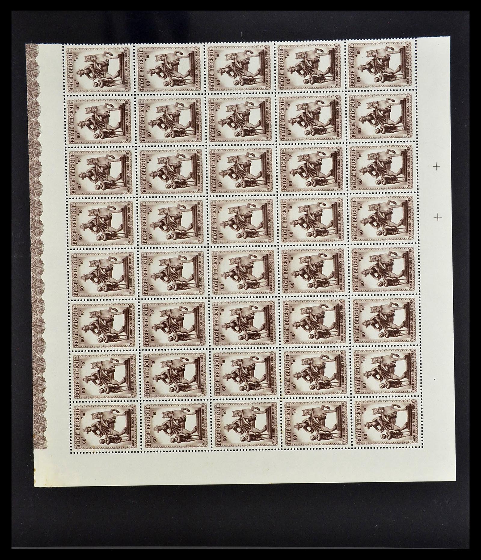 34487 011 - Stamp Collection 34487 Belgium MNH 1914-1951.