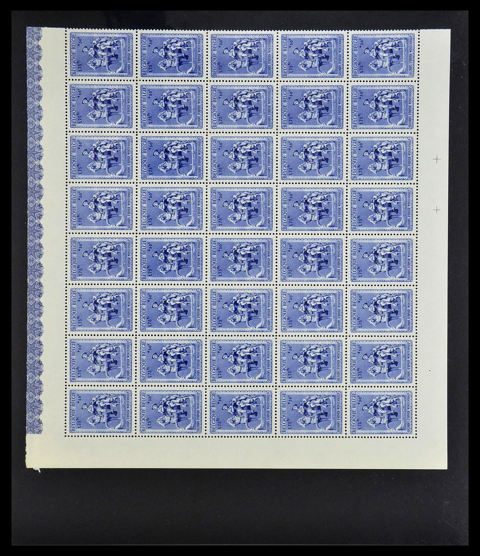 34487 014 - Stamp Collection 34487 Belgium MNH 1914-1951.