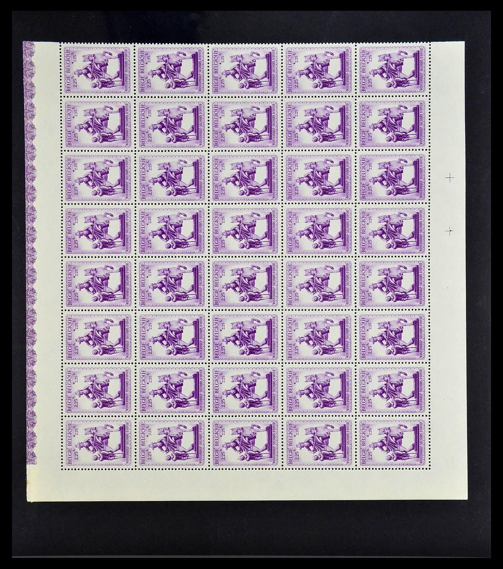 34487 015 - Stamp Collection 34487 Belgium MNH 1914-1951.