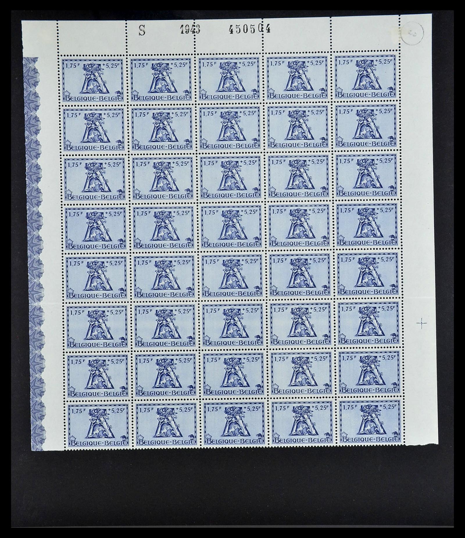 34487 023 - Postzegelverzameling 34487 België postfris 1914-1951.