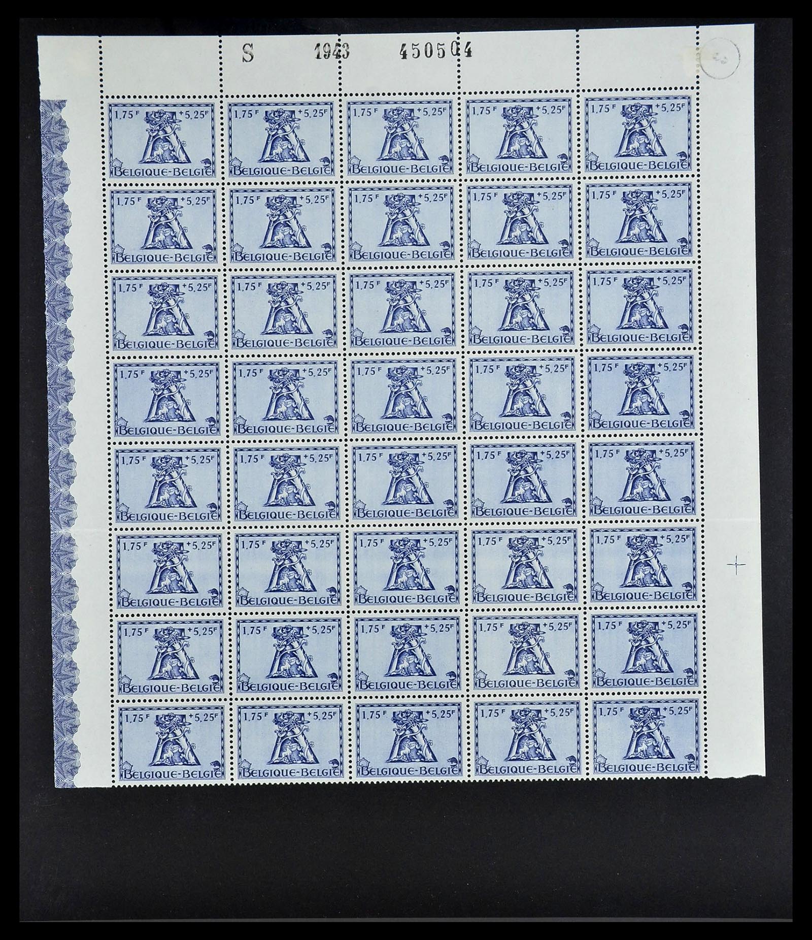 34487 023 - Stamp Collection 34487 Belgium MNH 1914-1951.