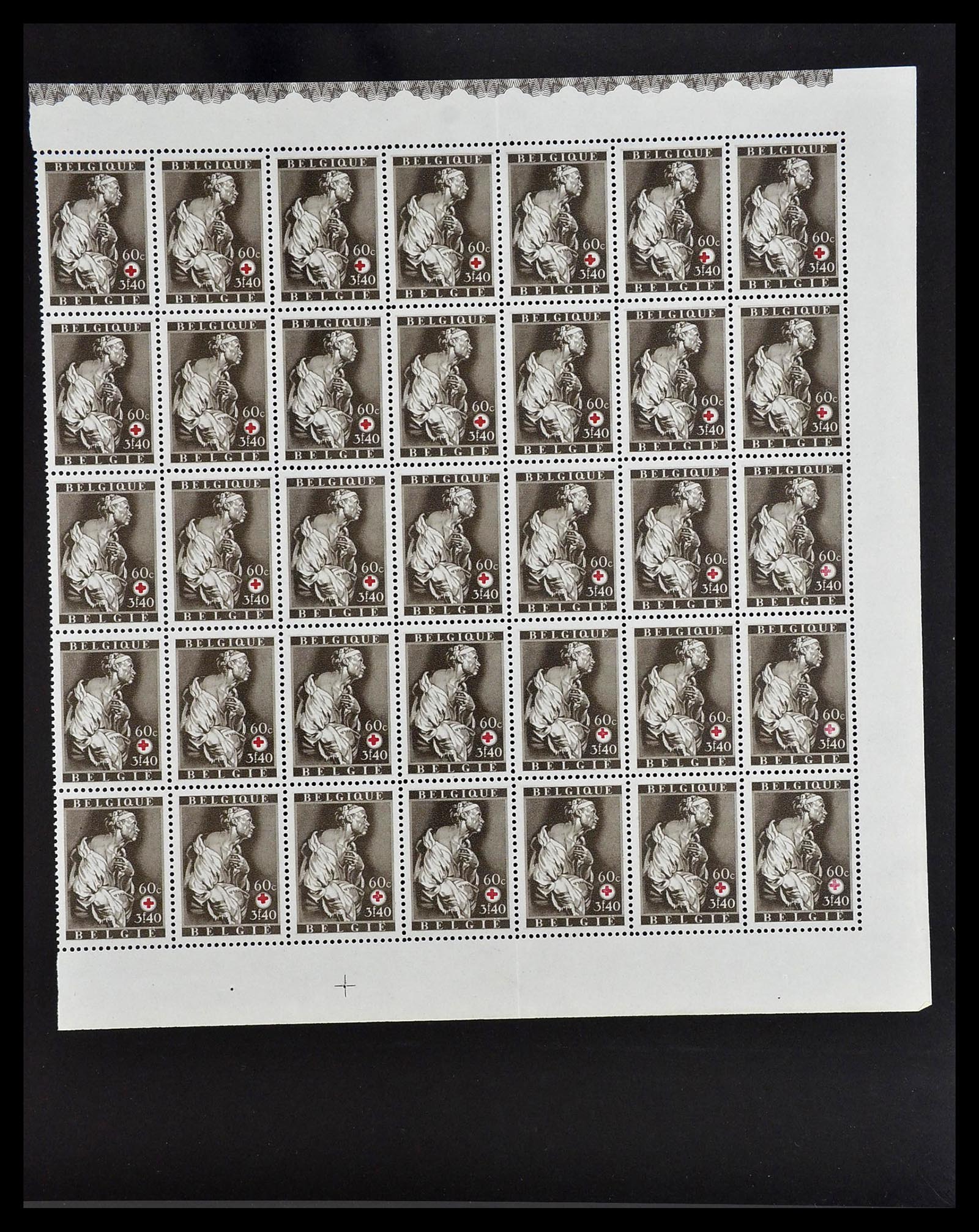 34487 030 - Stamp Collection 34487 Belgium MNH 1914-1951.