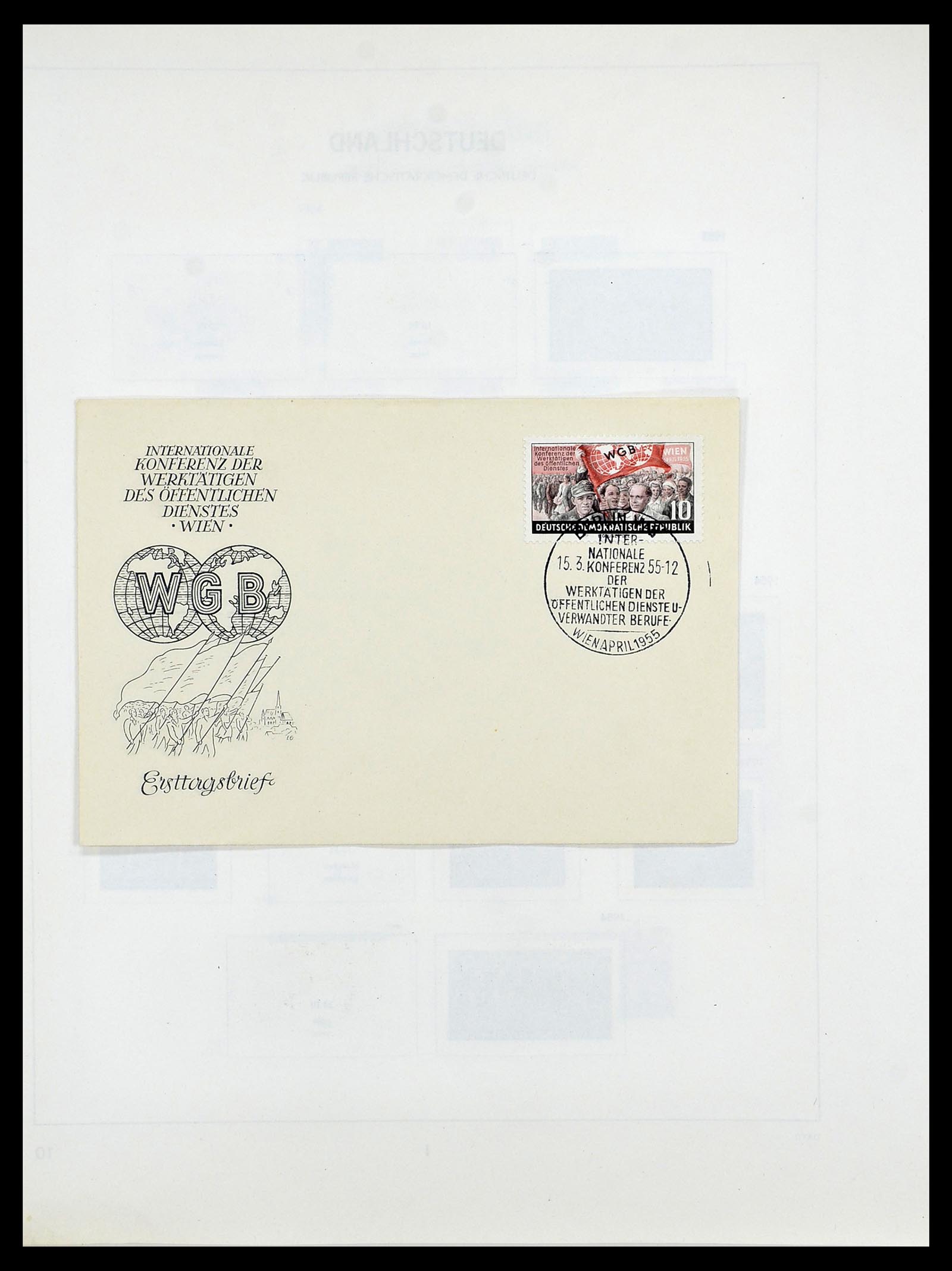 34489 010 - Postzegelverzameling 34489 DDR 1949-1990.