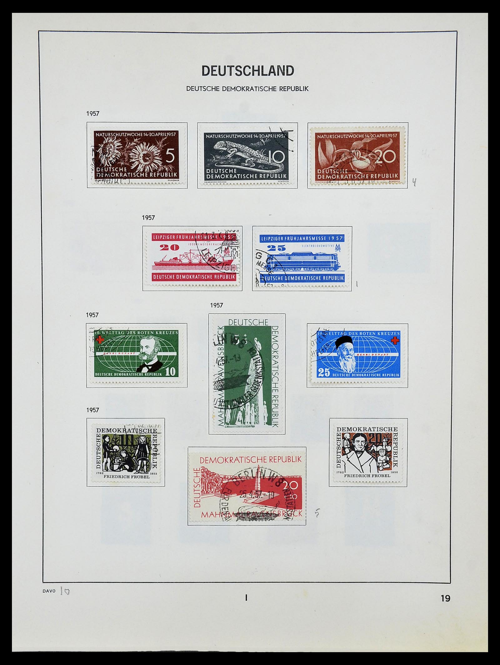 34489 019 - Stamp Collection 34489 GDR 1949-1990.