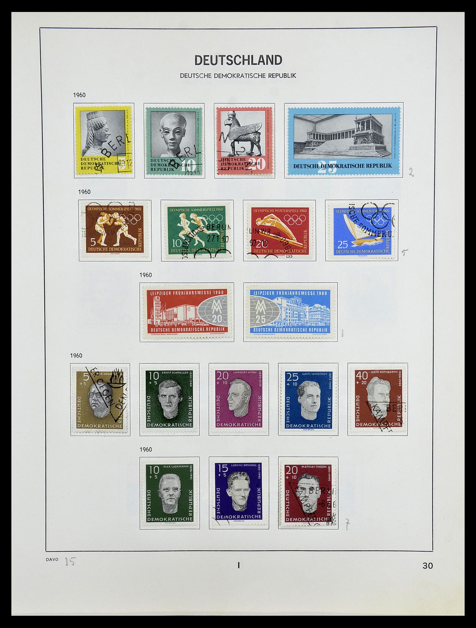 34489 031 - Postzegelverzameling 34489 DDR 1949-1990.