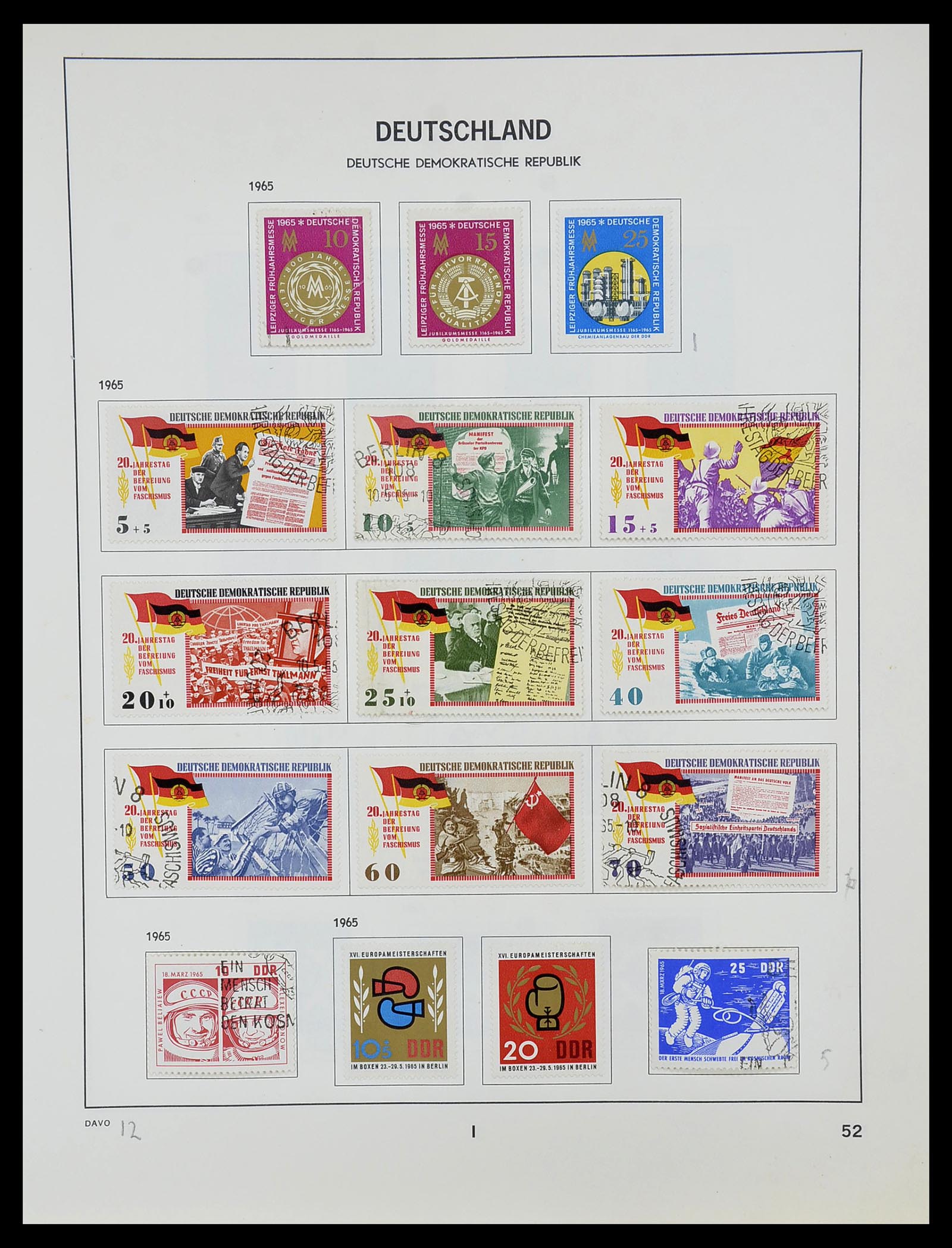 34489 053 - Postzegelverzameling 34489 DDR 1949-1990.