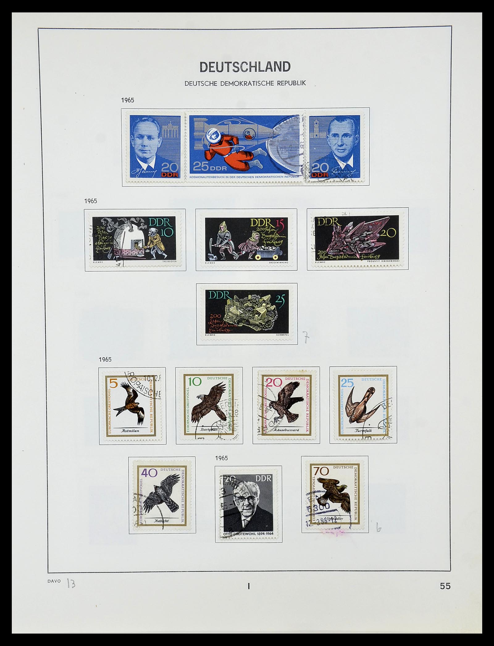 34489 056 - Postzegelverzameling 34489 DDR 1949-1990.