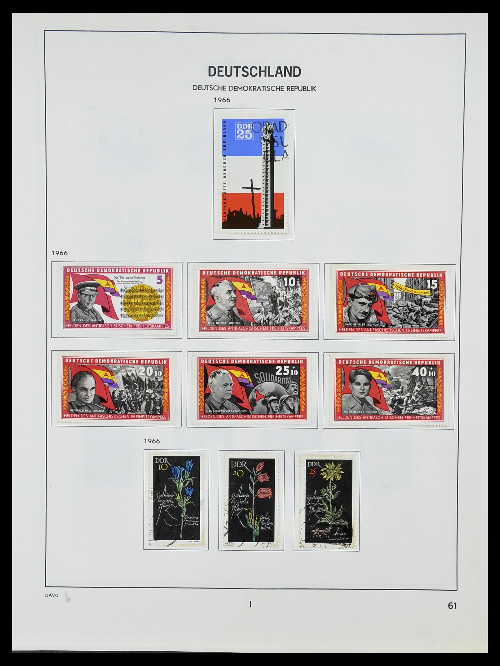 34489 062 - Postzegelverzameling 34489 DDR 1949-1990.