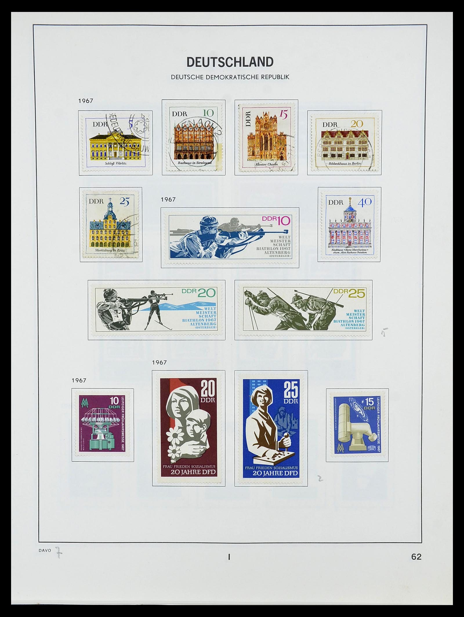 34489 063 - Postzegelverzameling 34489 DDR 1949-1990.