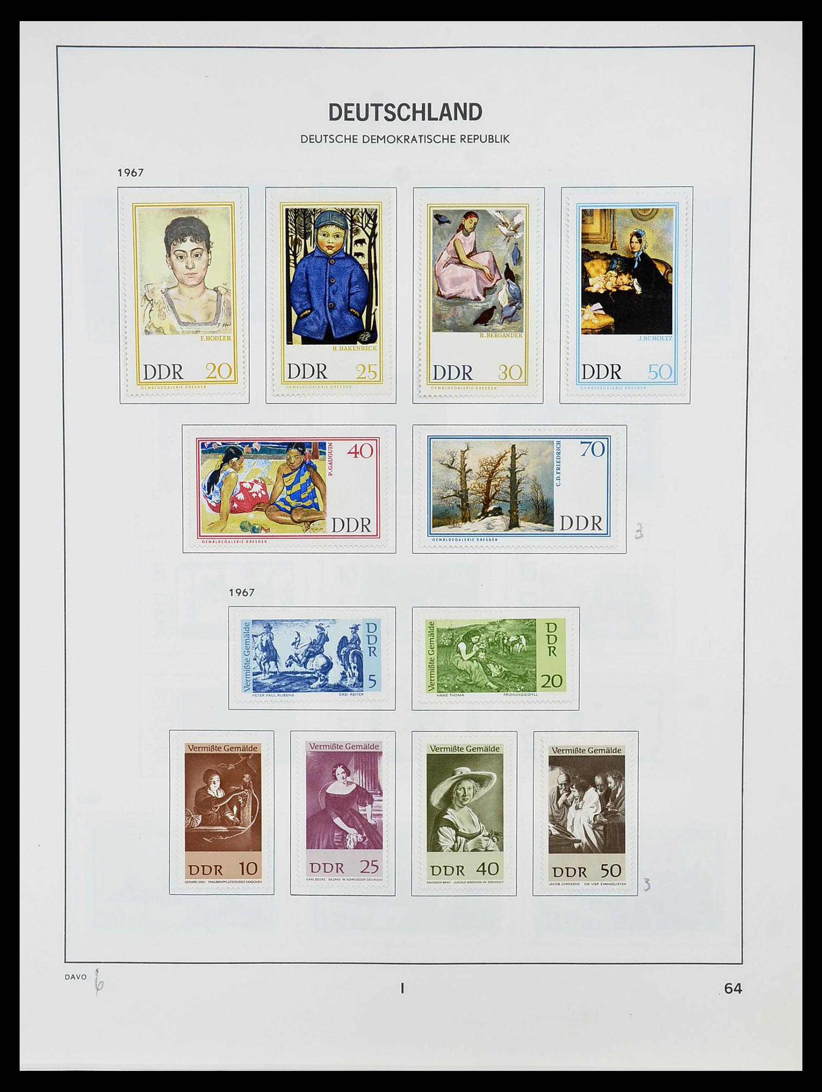 34489 065 - Postzegelverzameling 34489 DDR 1949-1990.