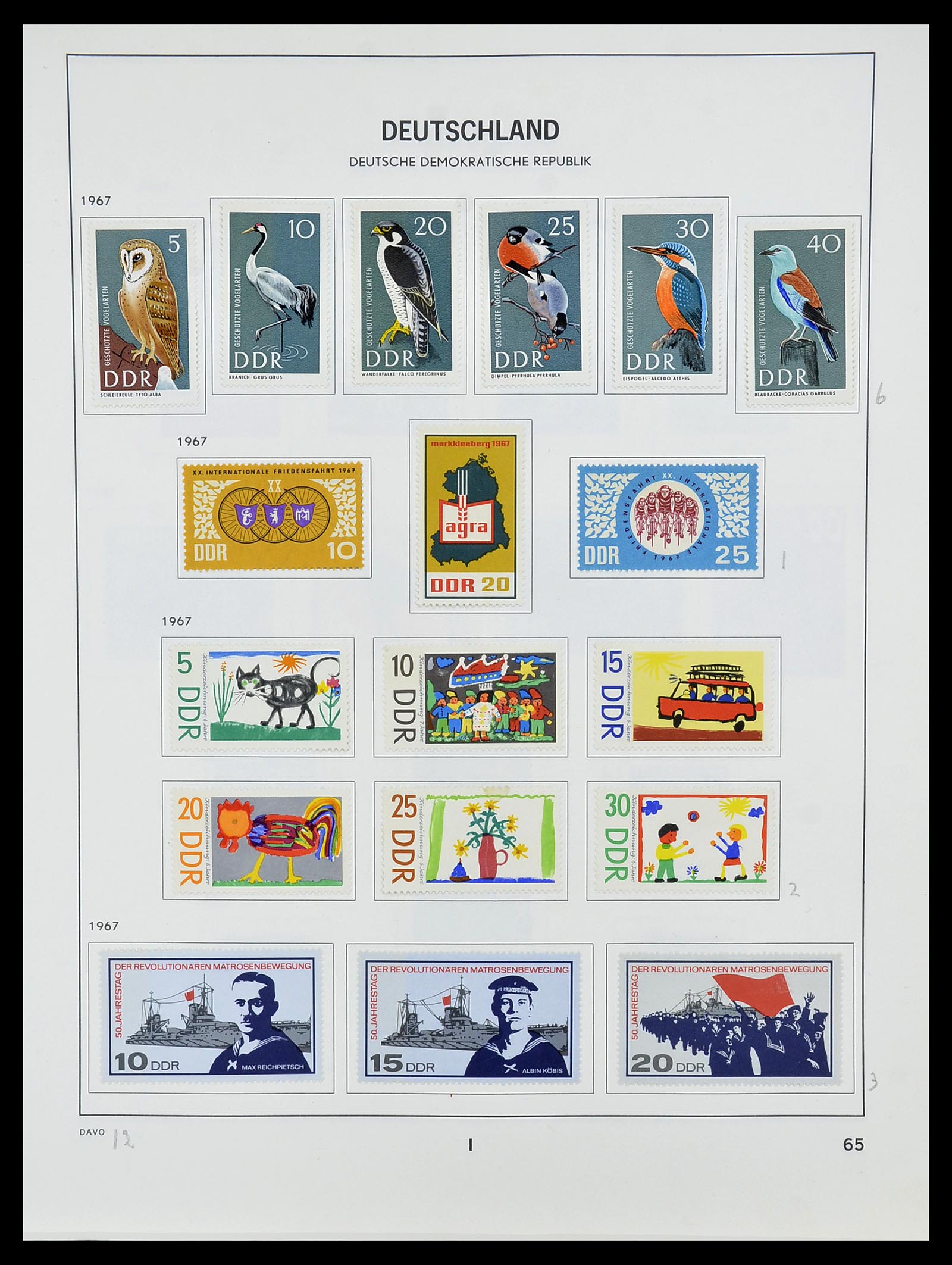 34489 066 - Postzegelverzameling 34489 DDR 1949-1990.