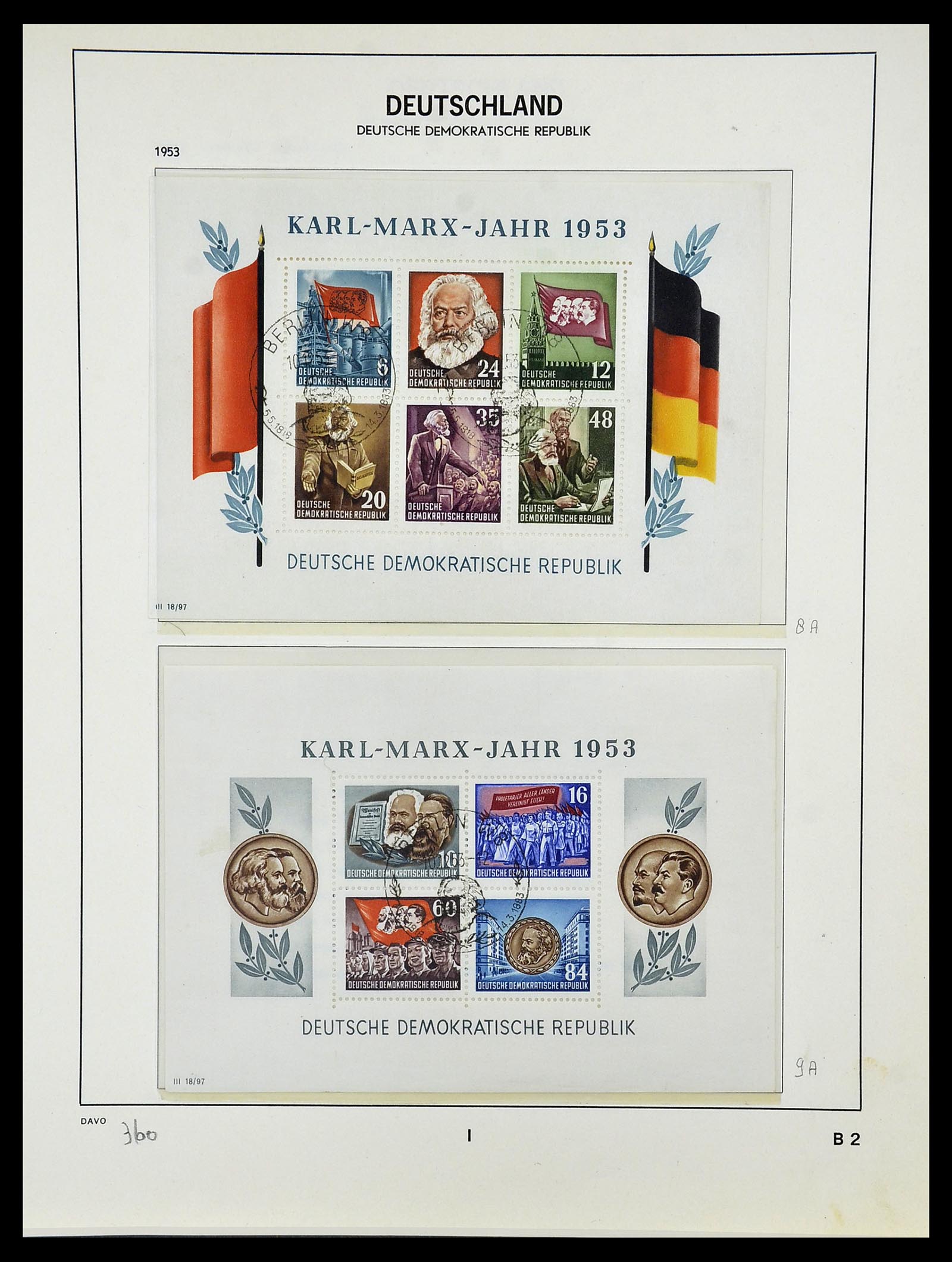 34489 077 - Postzegelverzameling 34489 DDR 1949-1990.