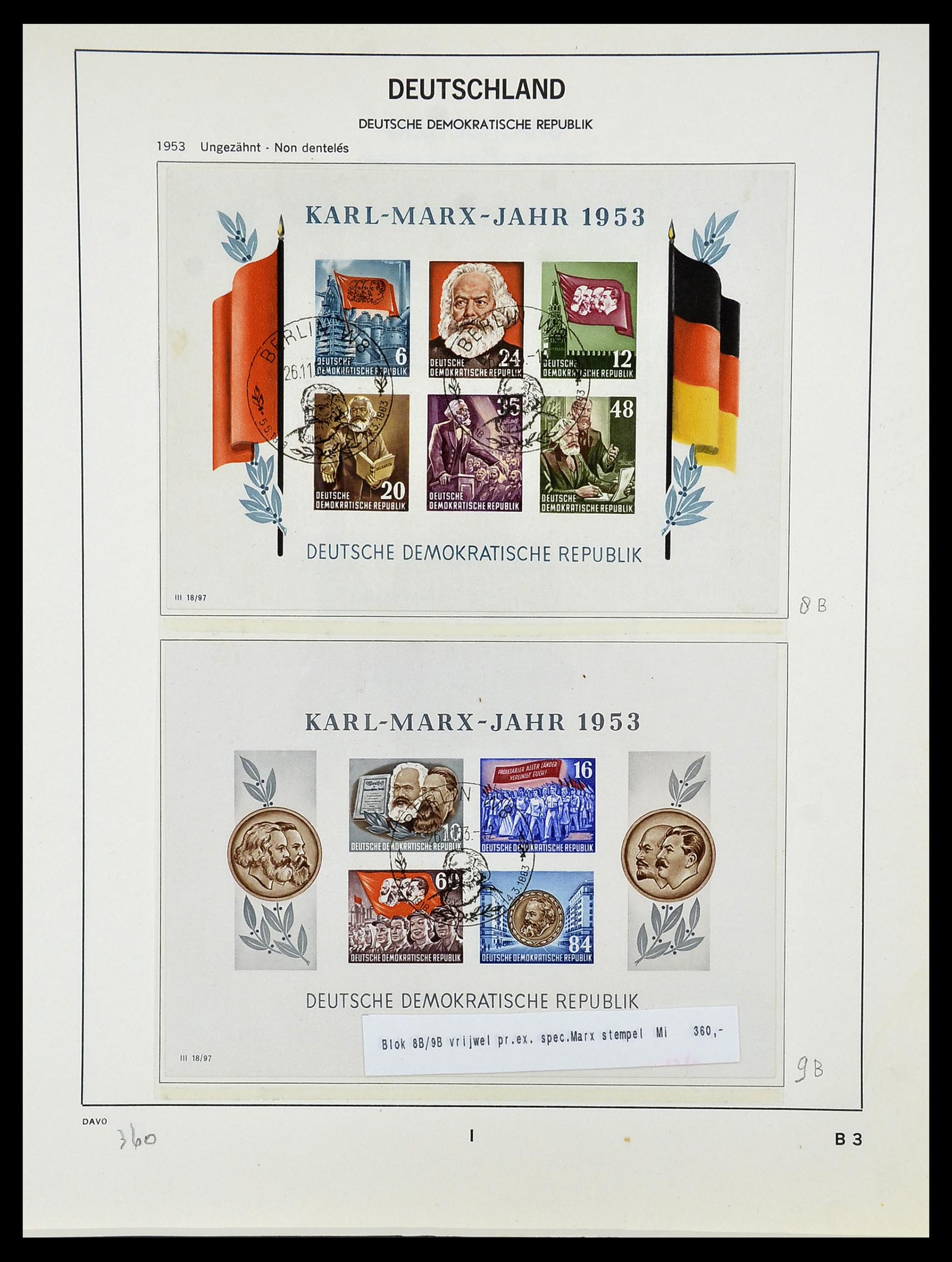 34489 078 - Postzegelverzameling 34489 DDR 1949-1990.