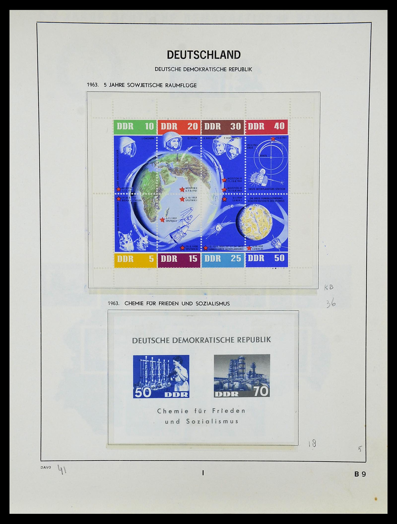 34489 083 - Postzegelverzameling 34489 DDR 1949-1990.