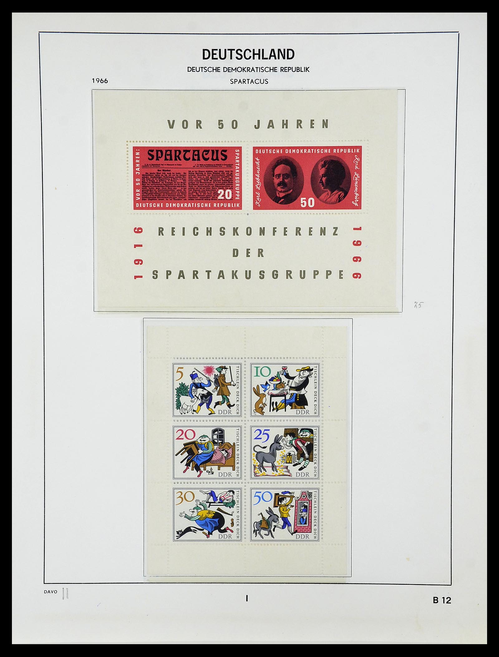 34489 087 - Postzegelverzameling 34489 DDR 1949-1990.