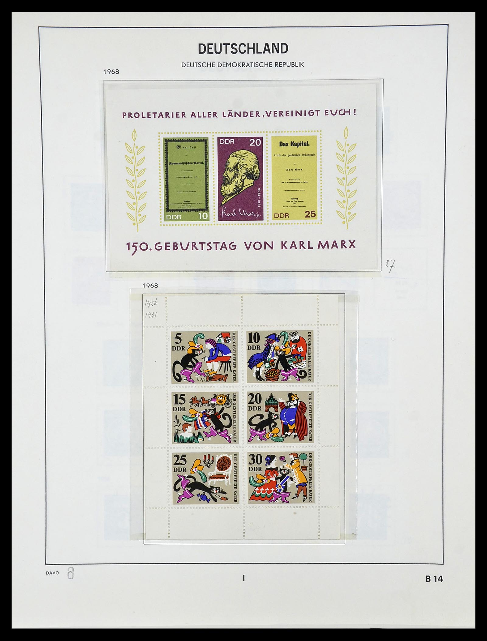 34489 089 - Postzegelverzameling 34489 DDR 1949-1990.