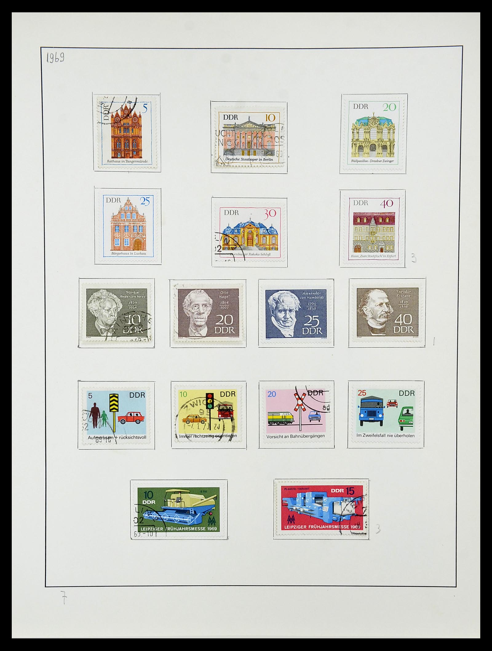 34489 092 - Postzegelverzameling 34489 DDR 1949-1990.