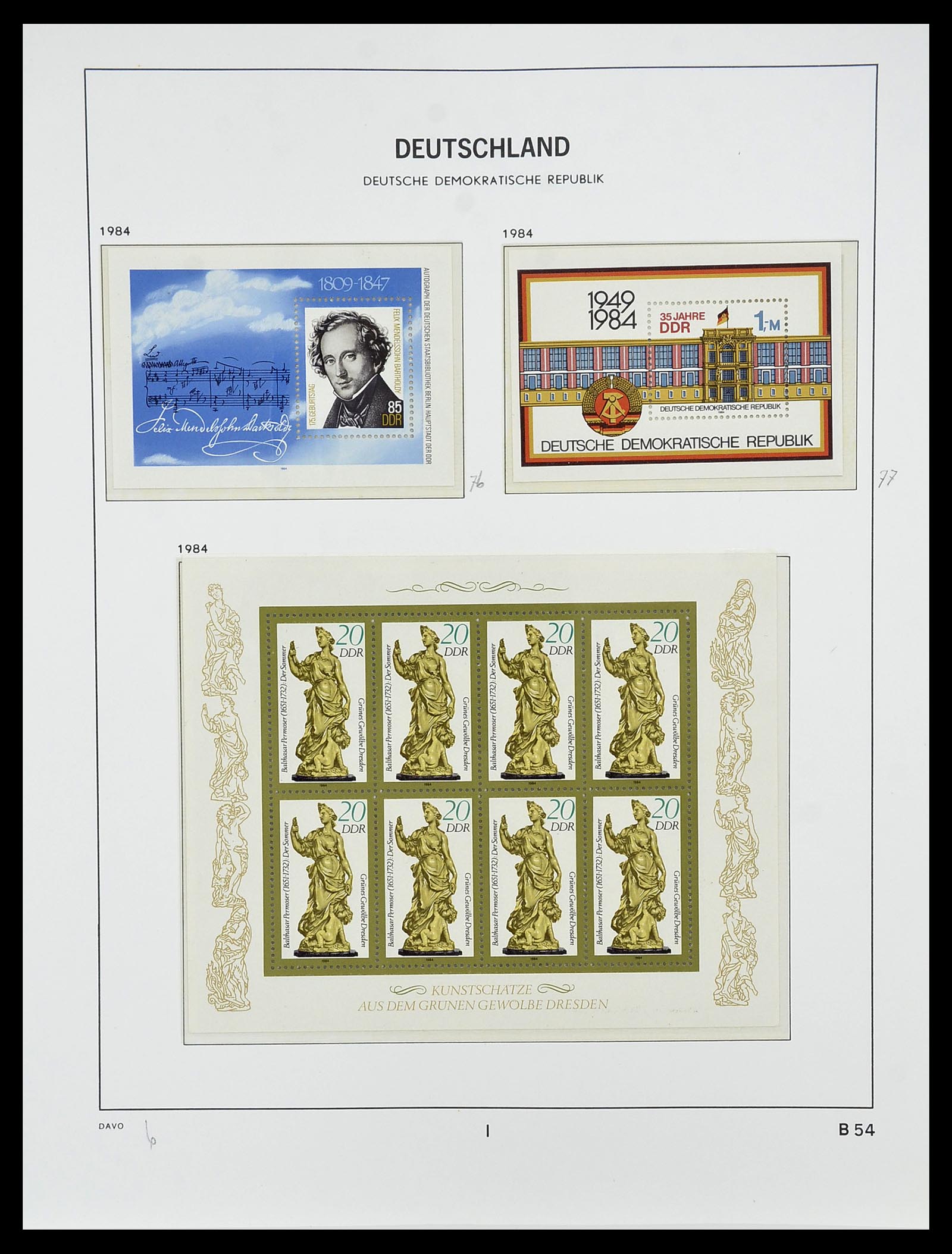 34489 223 - Postzegelverzameling 34489 DDR 1949-1990.