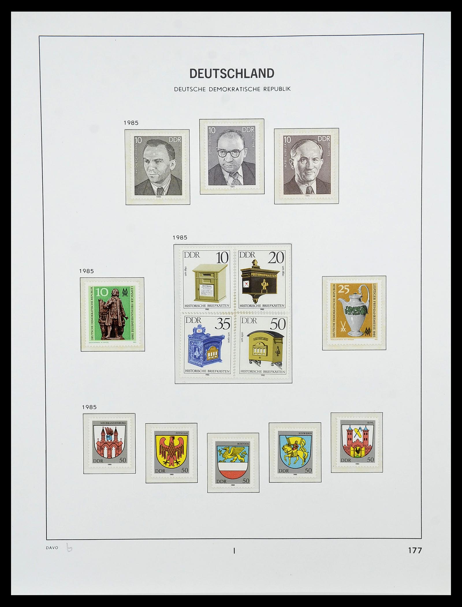34489 226 - Postzegelverzameling 34489 DDR 1949-1990.