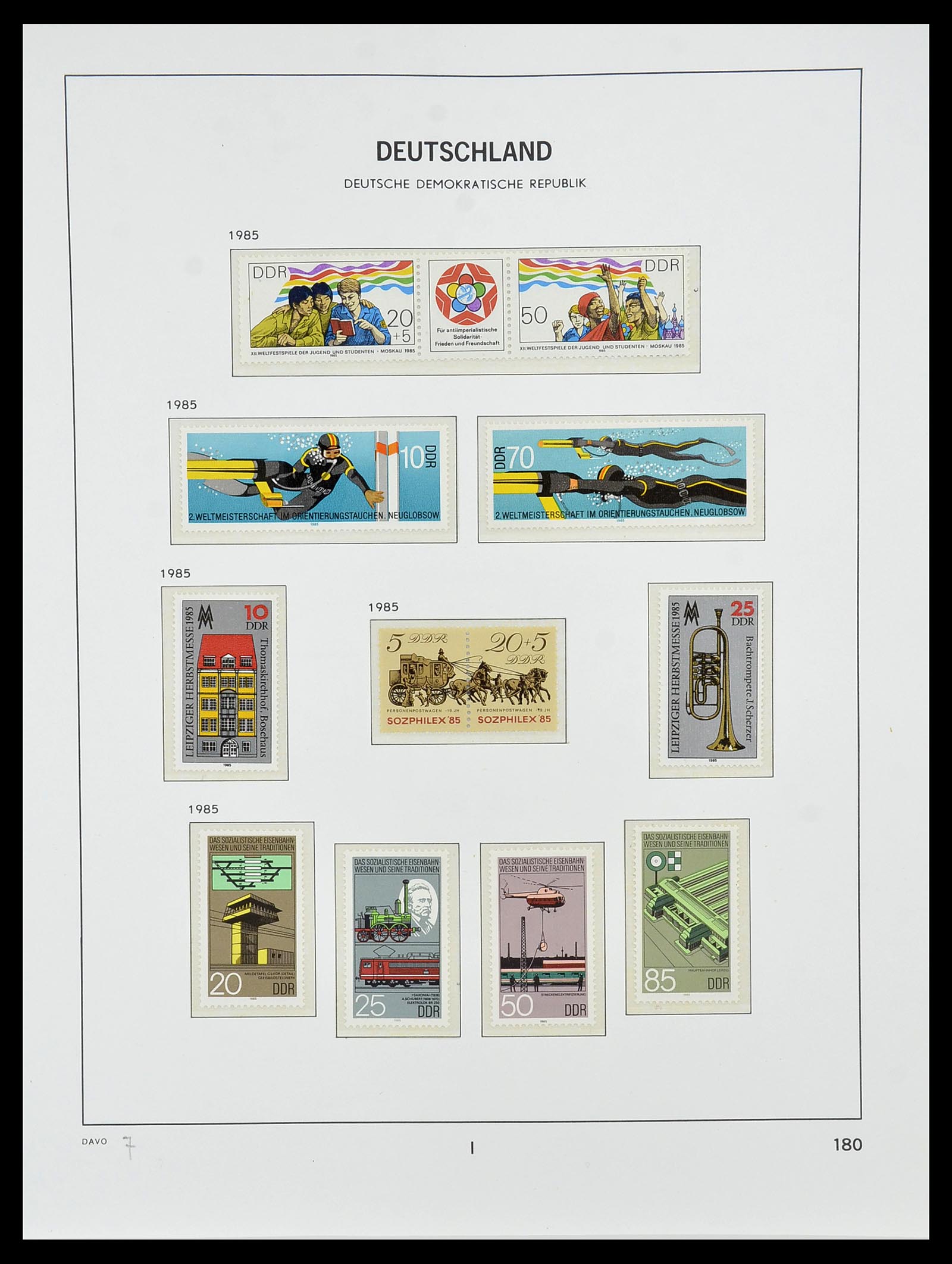 34489 229 - Postzegelverzameling 34489 DDR 1949-1990.