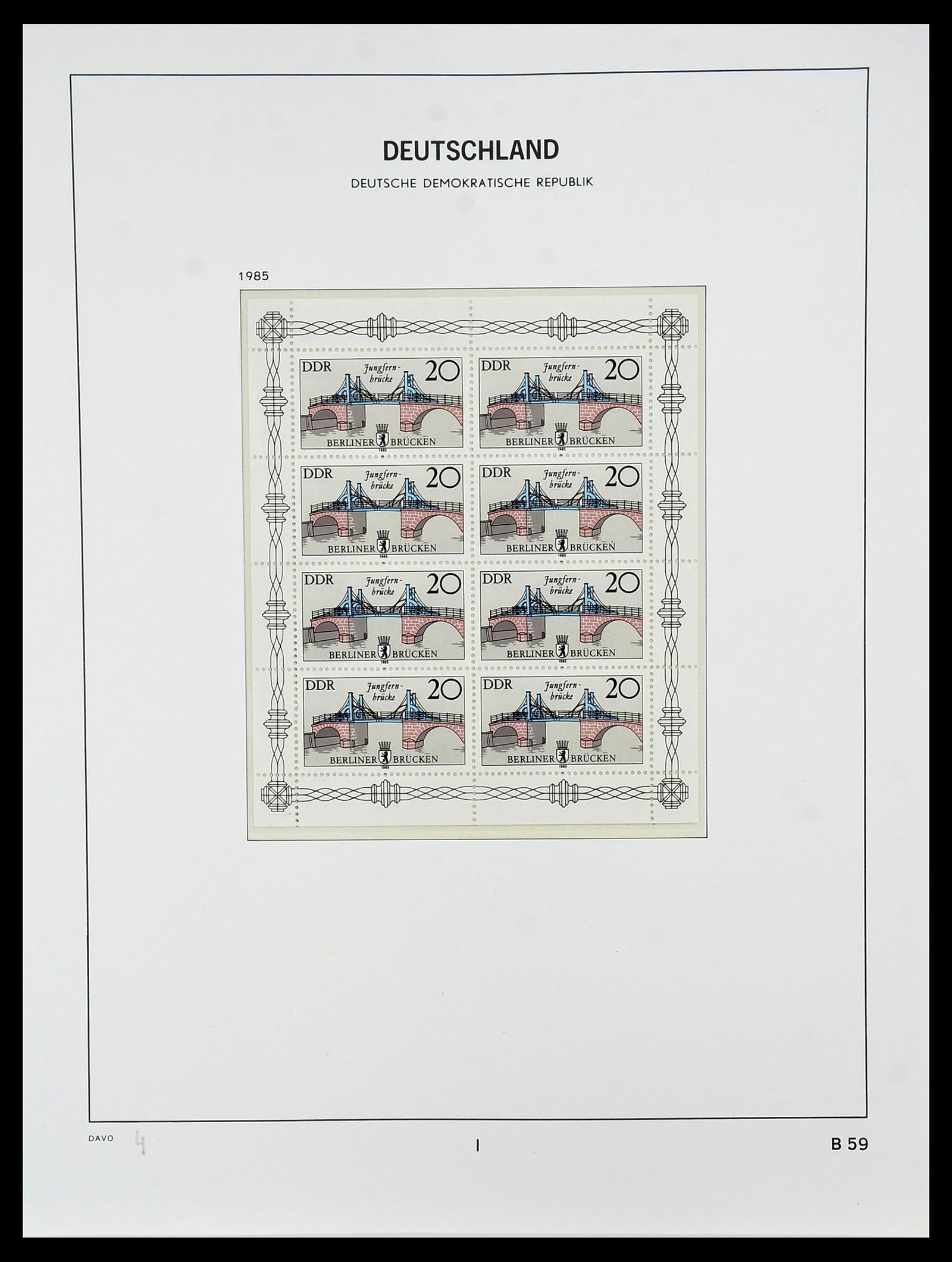 34489 234 - Postzegelverzameling 34489 DDR 1949-1990.
